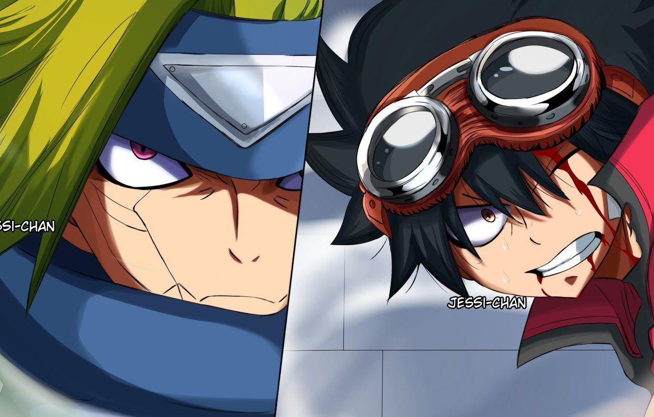 1332x850 Wallpaper guys, Jinn, Zero Edem, Shiki Granbell, Eden's Zero image for desktop, section сёнэн