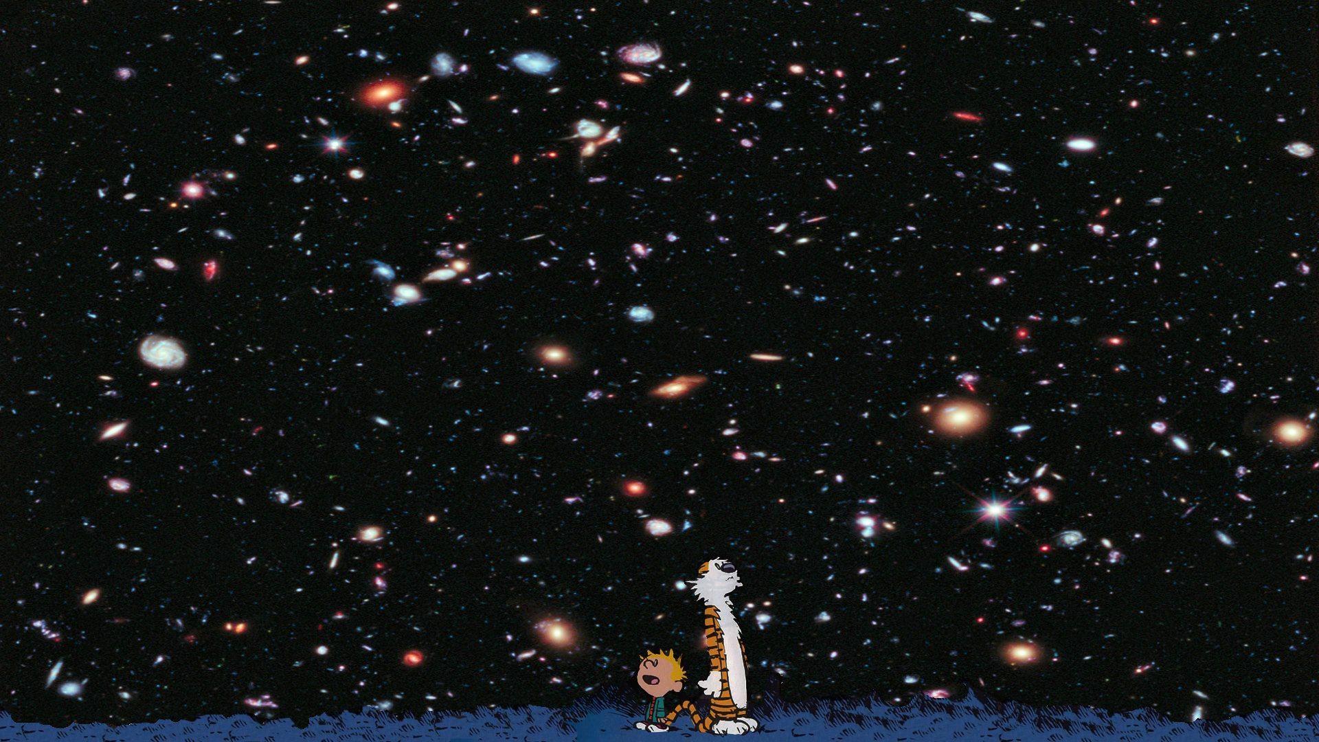 1920x1080 Hubble ultra deep field wallpaper