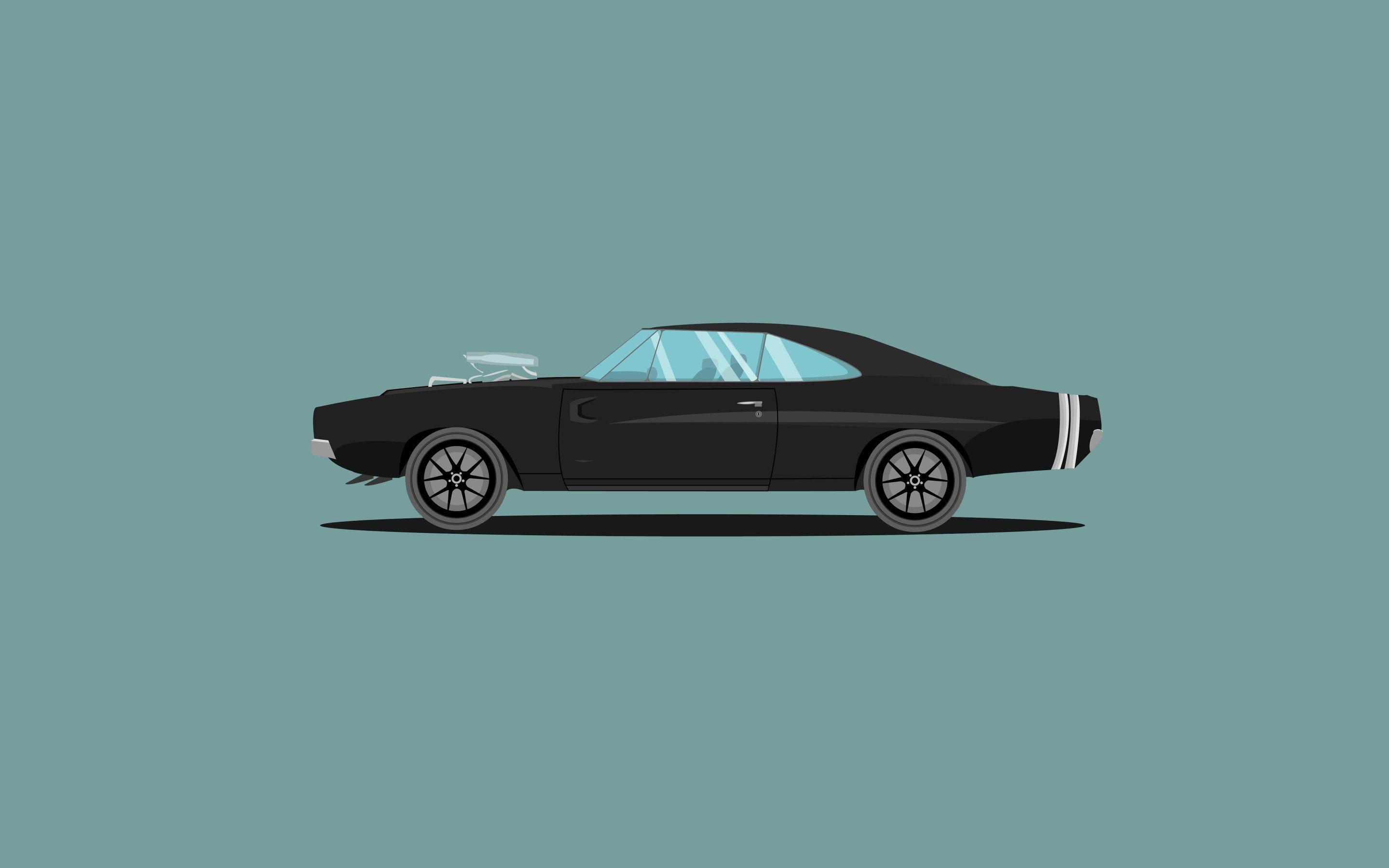 2880x1800 Dodge Charger Fast And Furious Edition Illustration