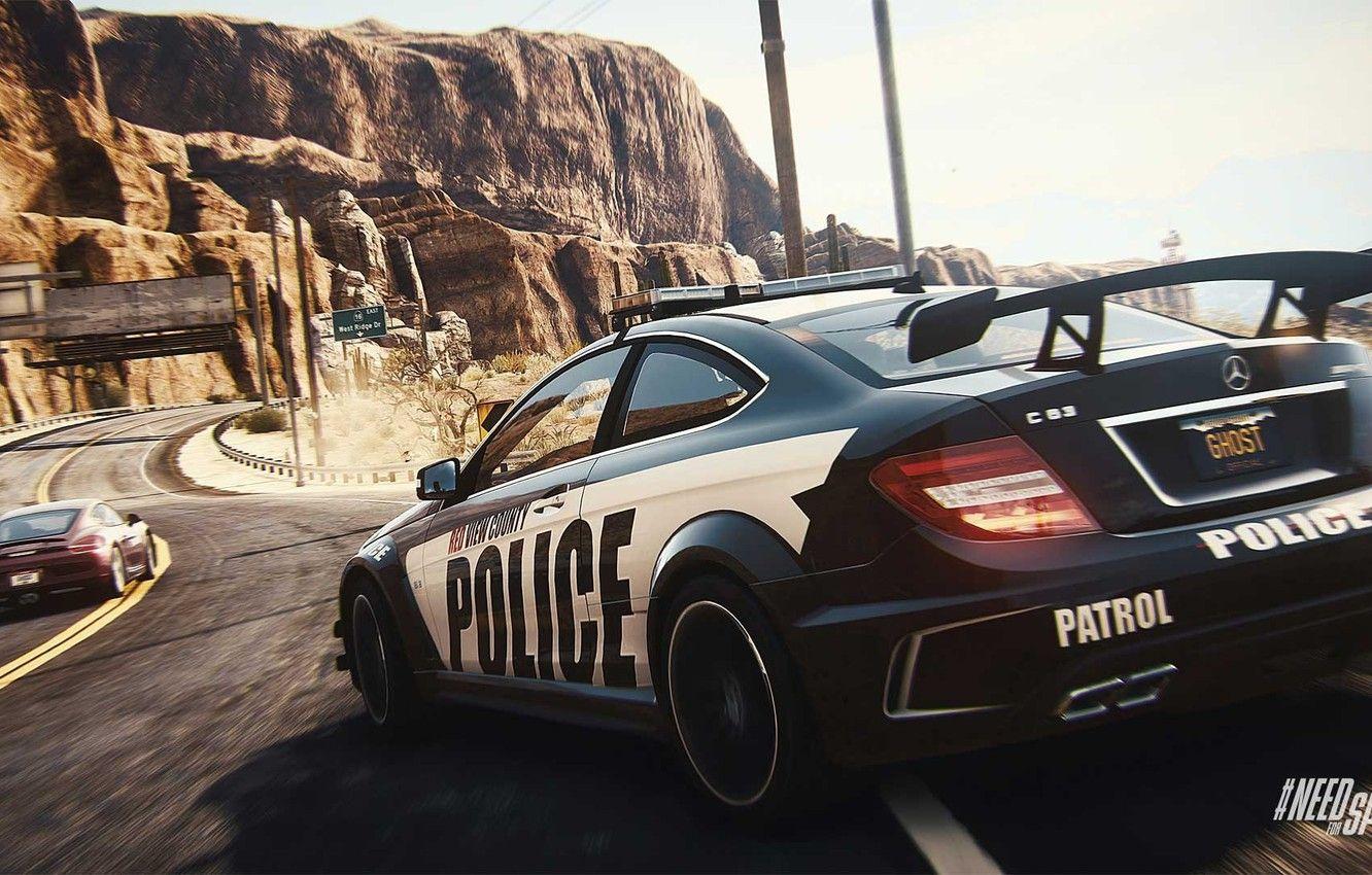 1332x850 Wallpaper Drift, Cars, Police, NFS Rivals Wallpaper, Chase image