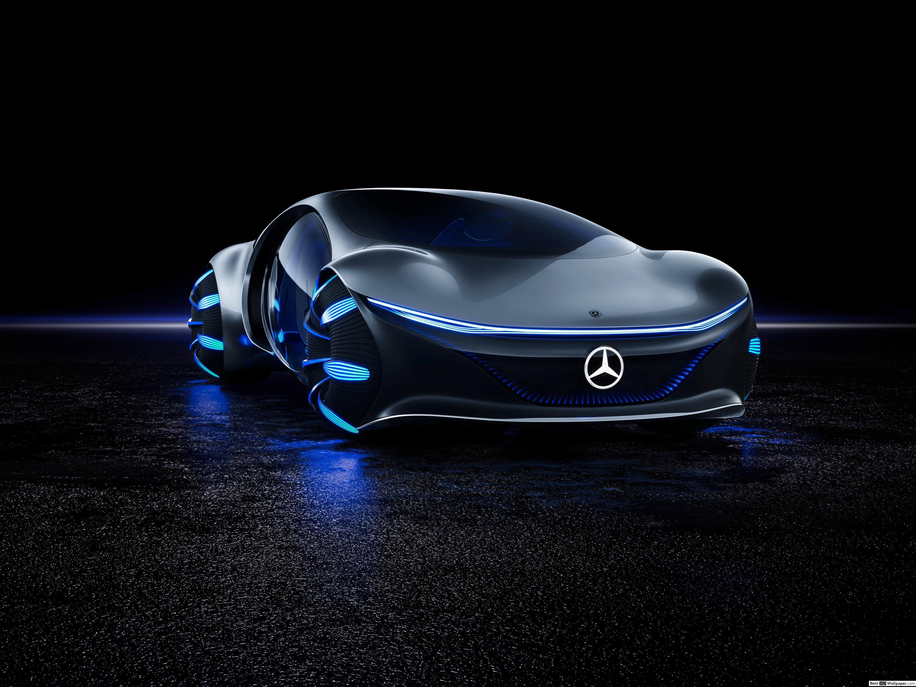 3200x2400 Mercedes Benz Vision AVTR (Futuristic Car) HD Wallpaper Download
