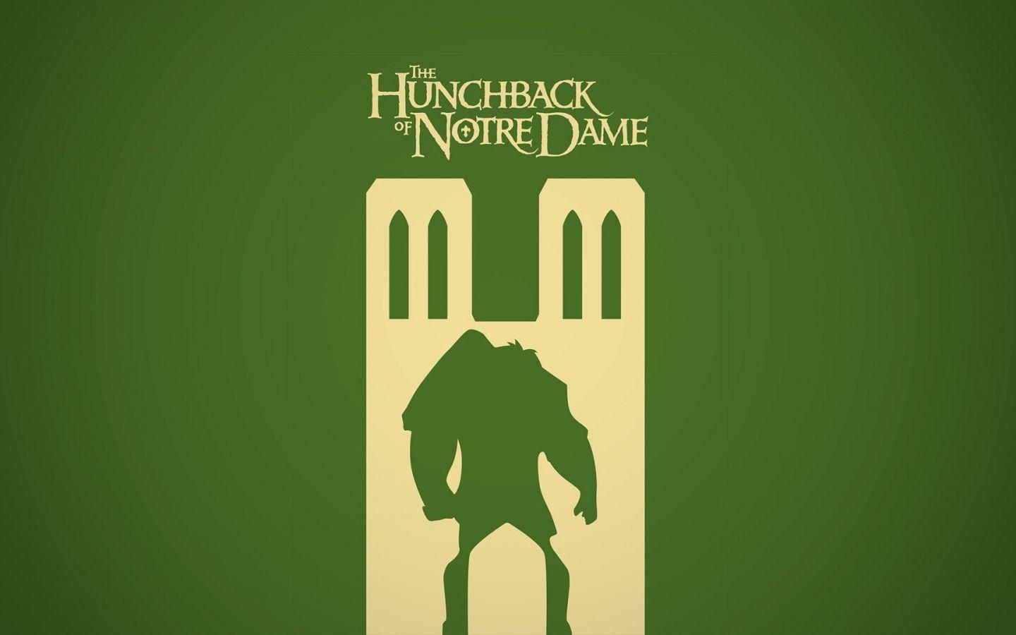 1440x900 Free download hunchback of notre dame vector minimalist monster