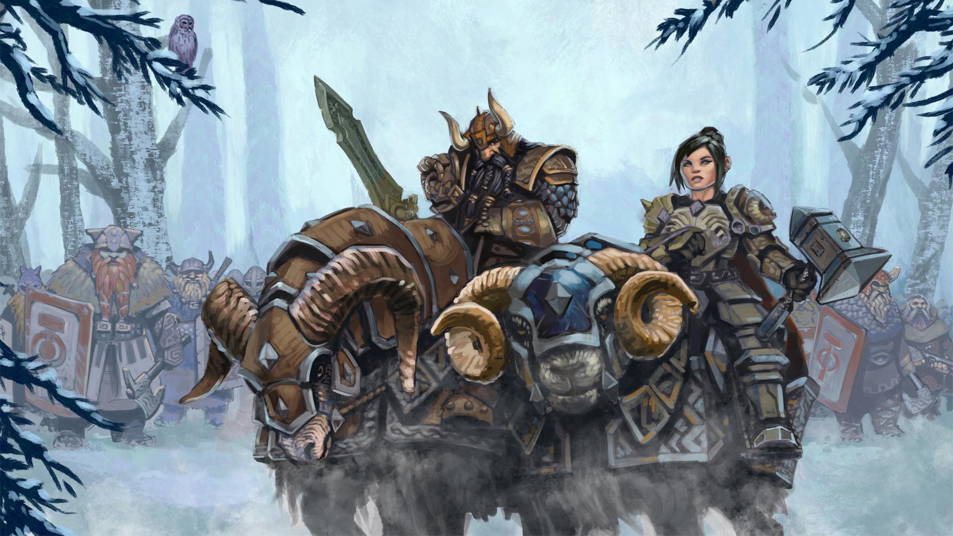 1920x1080 Art by Prymal: Guild Portrait of the dwarven RPVP guild, Clan Battlehammer of Emerald Dream. TYVM to Hasla and Katrell for the fun gig. Long live Clan Battlehammer!!! See comments for contact