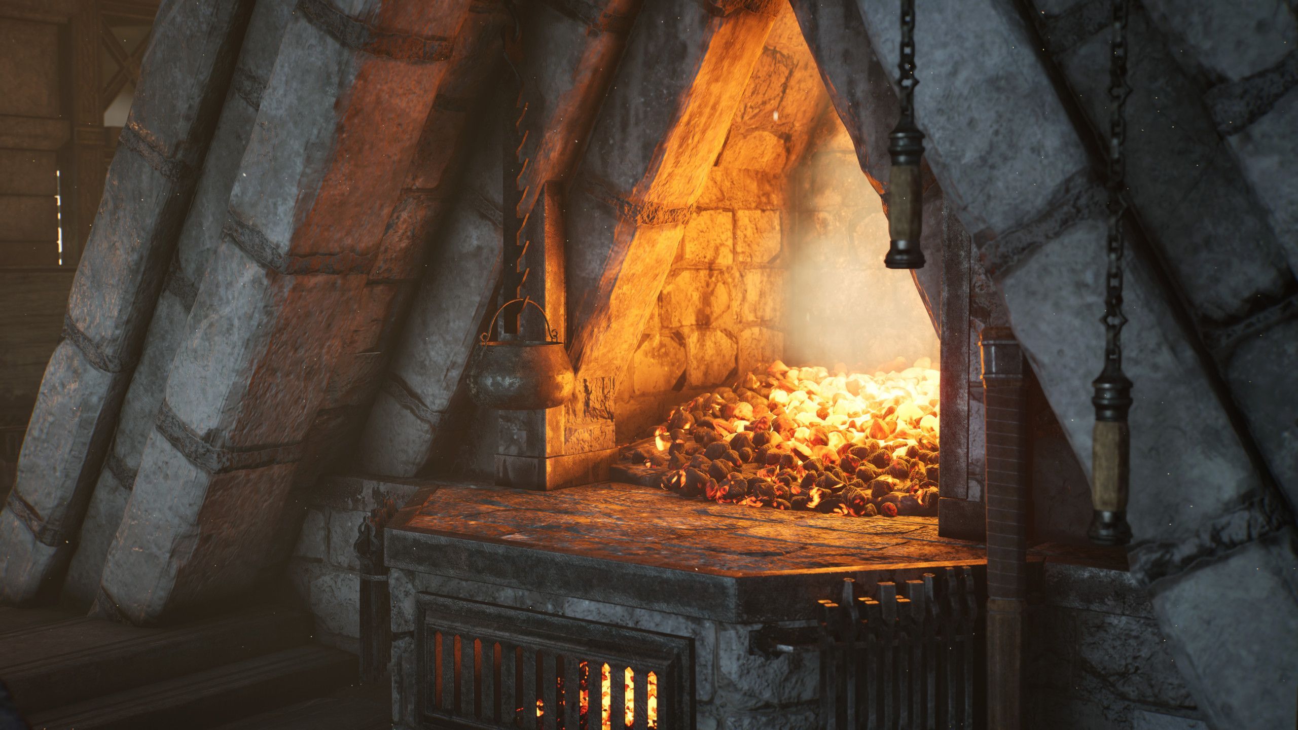 2560x1440 Dwarven Forge