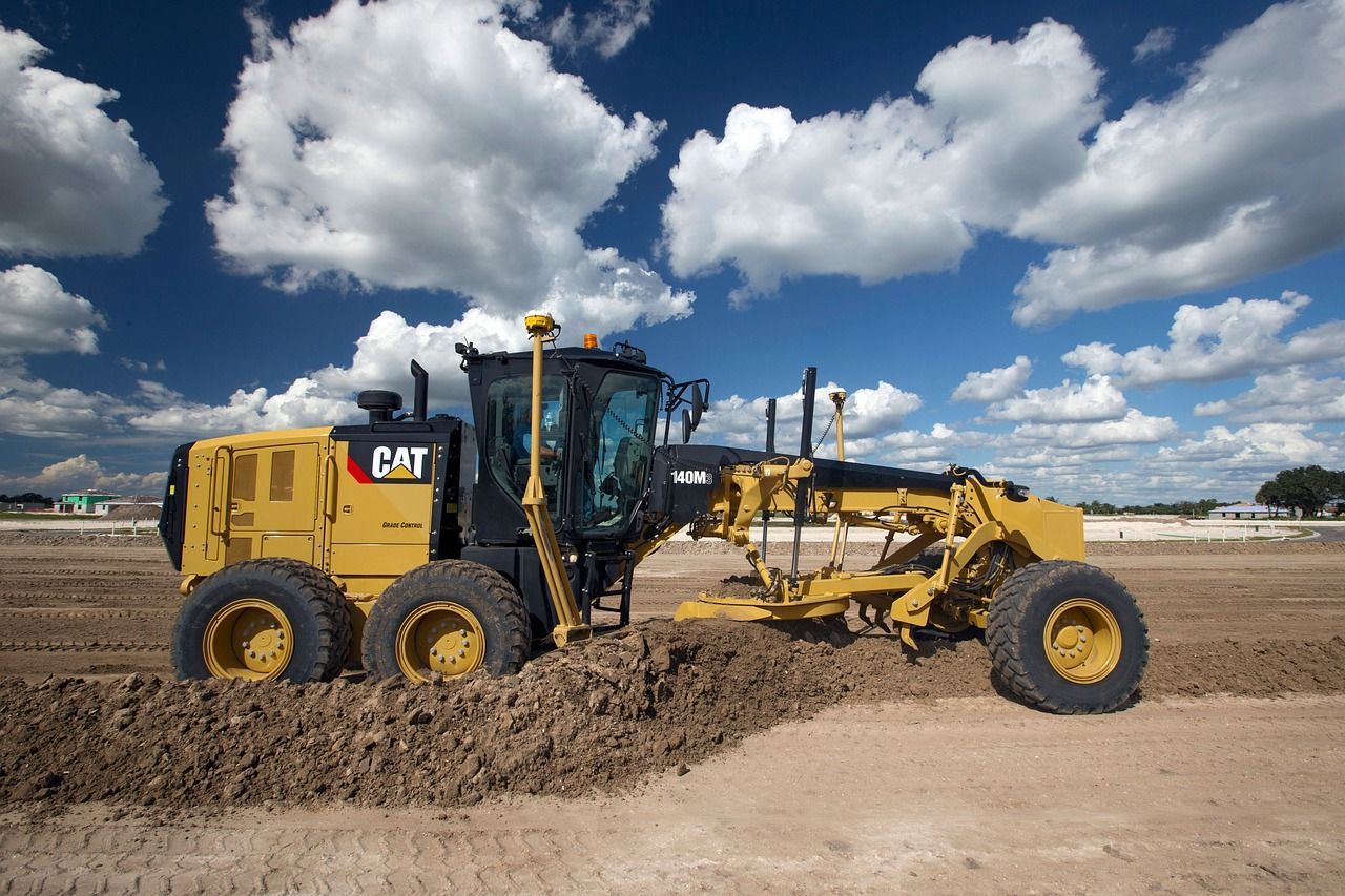 1280x853 Grader Mining Vehicle Cat
