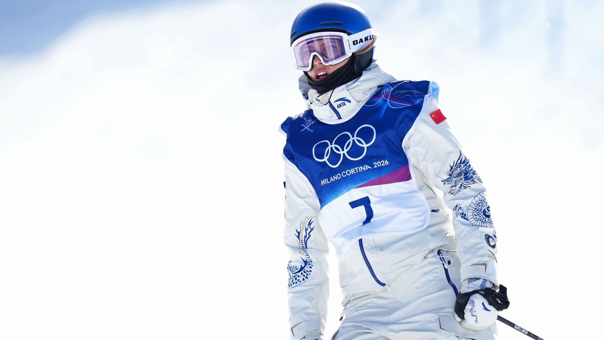 1920x1080 Eileen Gu makes waves in Livigno with a personalized ski suit during freeski slopestyle qualification