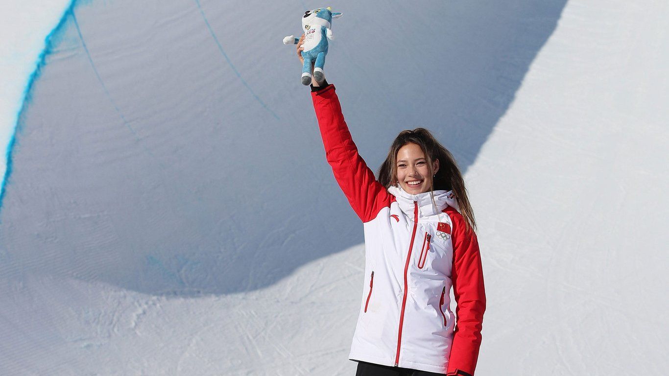 1366x768 The Inspiring Backstory of Pro Freestyle Skier and Model Eileen Gu