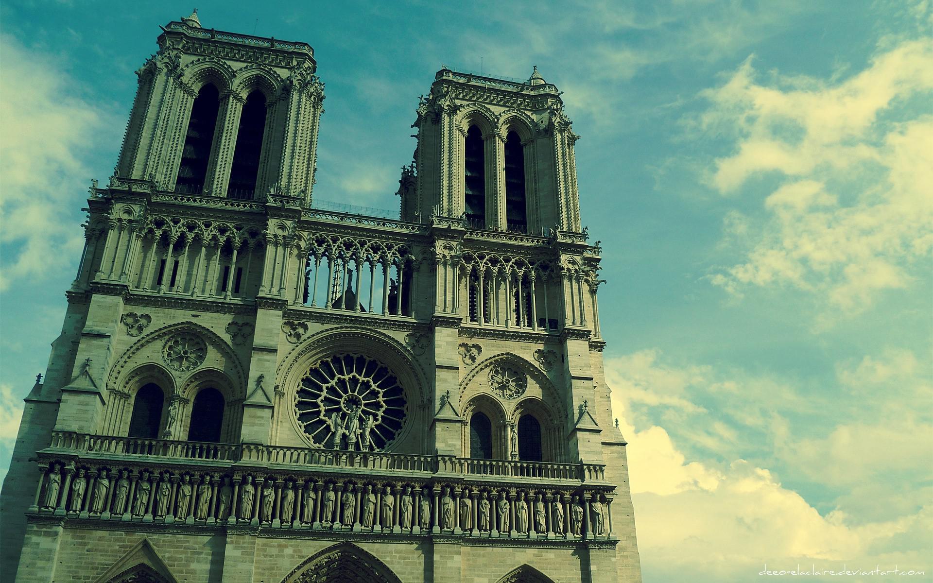 1920x1200 Best Notre Dame Catholic Wallpaper Hunchback