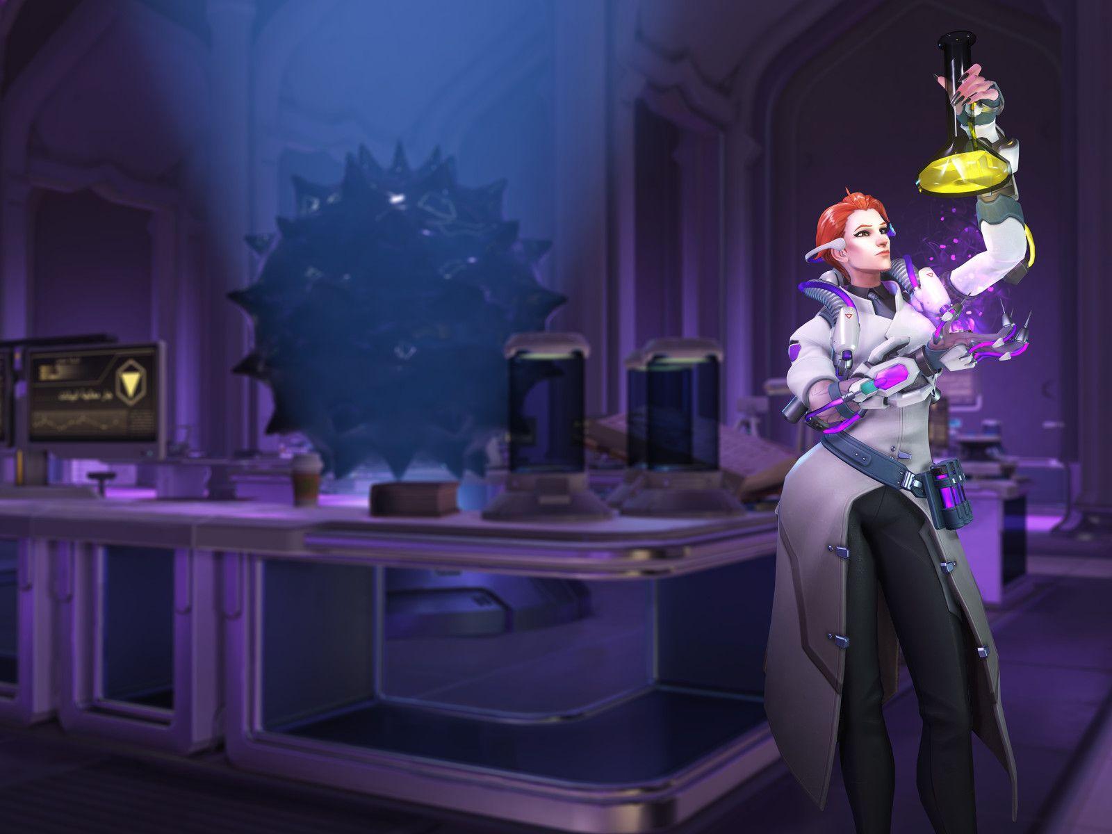 1600x1200 Moira Overwatch In Lab 1600x1200 Resolution HD 4k
