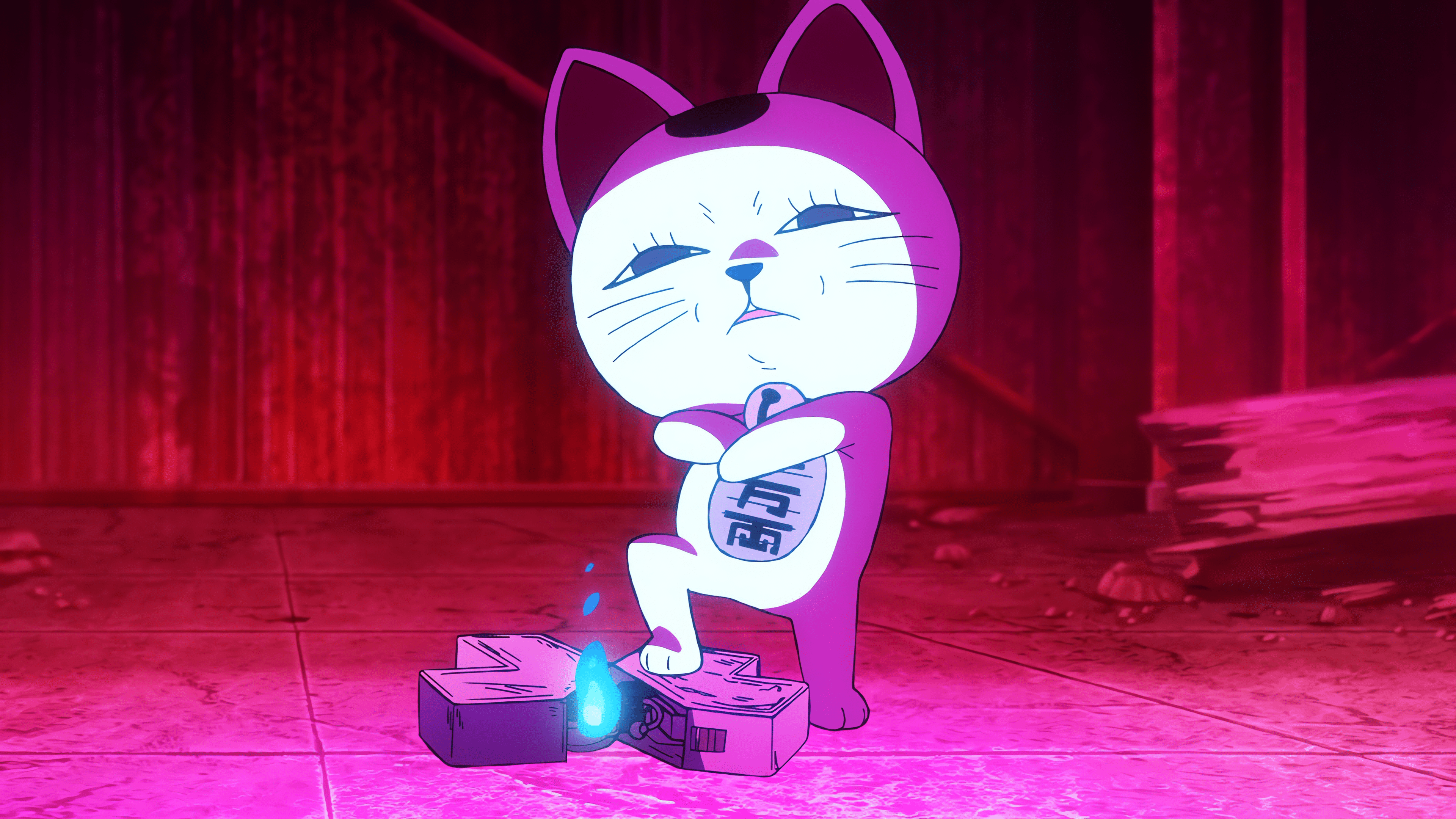 3840x2160 Turbo Granny: 4K Ultra HD Dandadan Anime Wallpaper