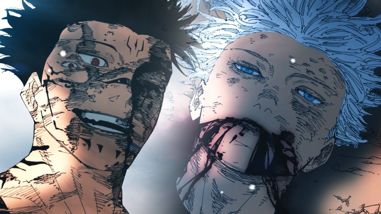 1280x720 Gojo's Death. JJK Manga Animation (chapter 236)