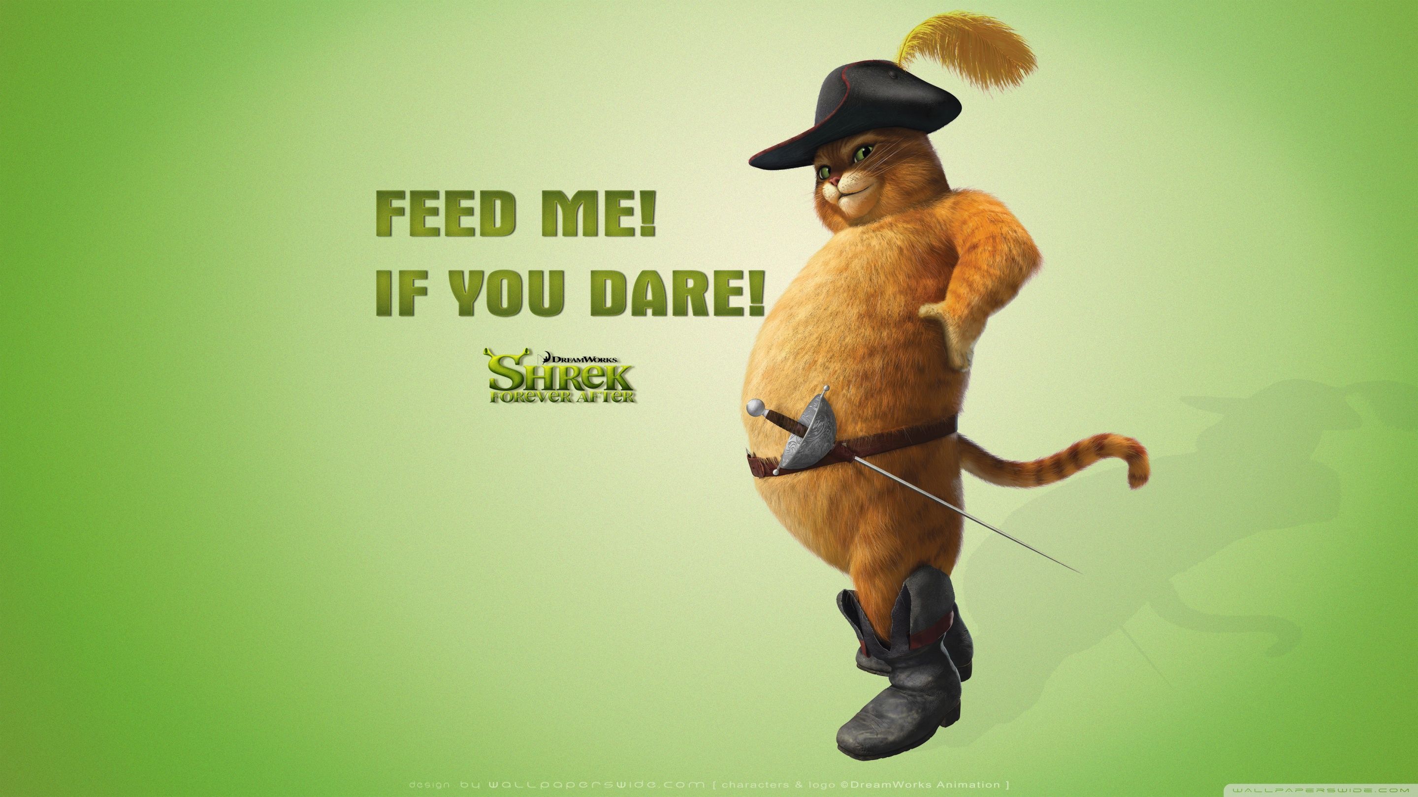 2880x1620 Feed Me If You Dare, Puss in Boots, Shrek Forever After 4K UHD Wallpaper for UltraHD Desktop and TV : Widescreen and UltraWide Display