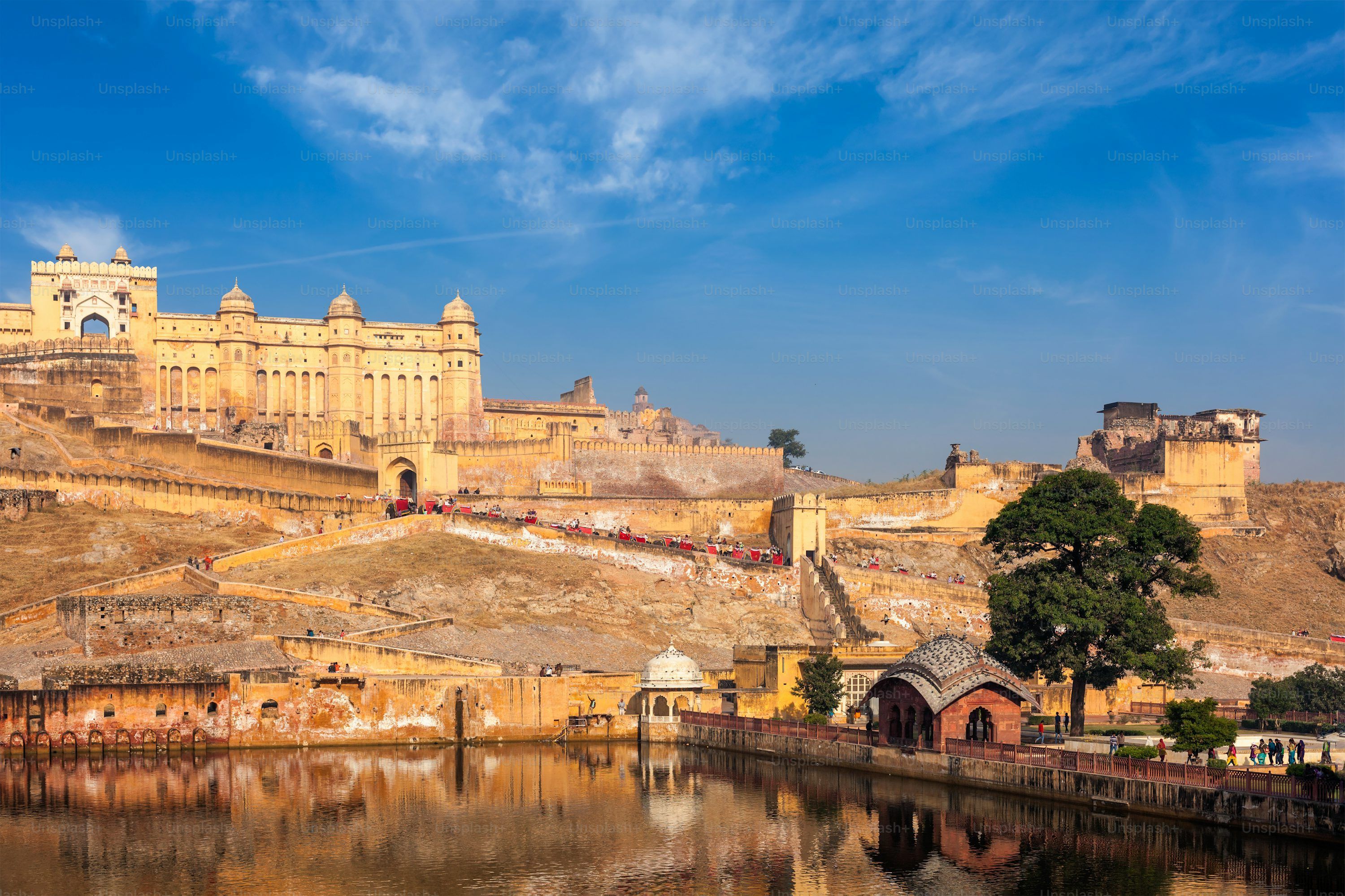 3000x2000 Amber Fort Picture. Download Free Image