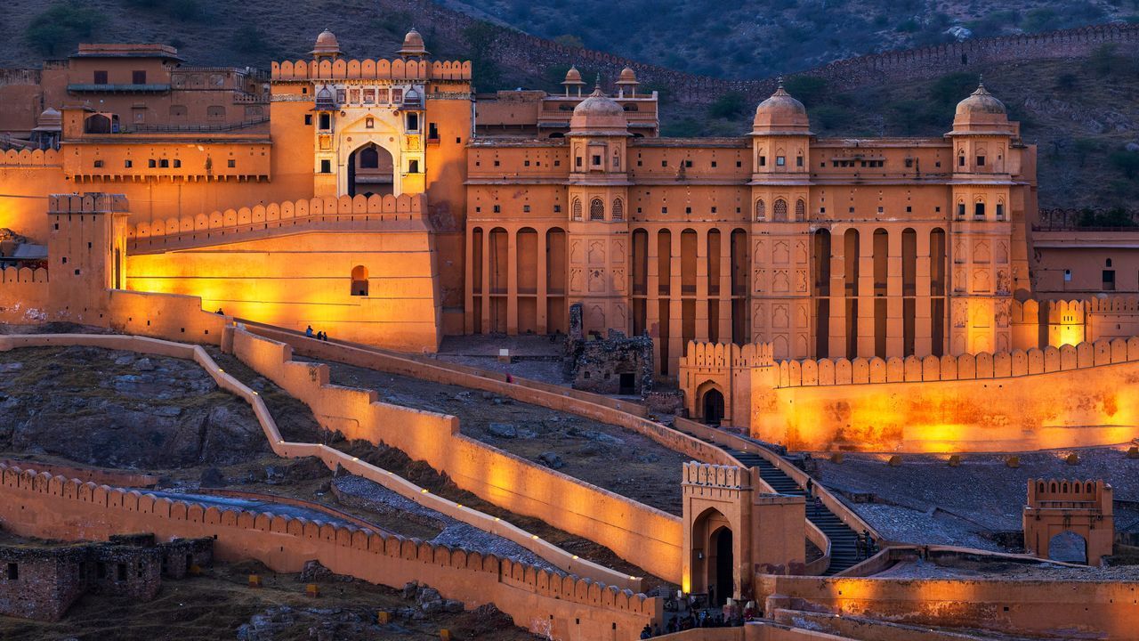 1280x720 Amer Fort in Rajasthan, India Gallery · Peapix