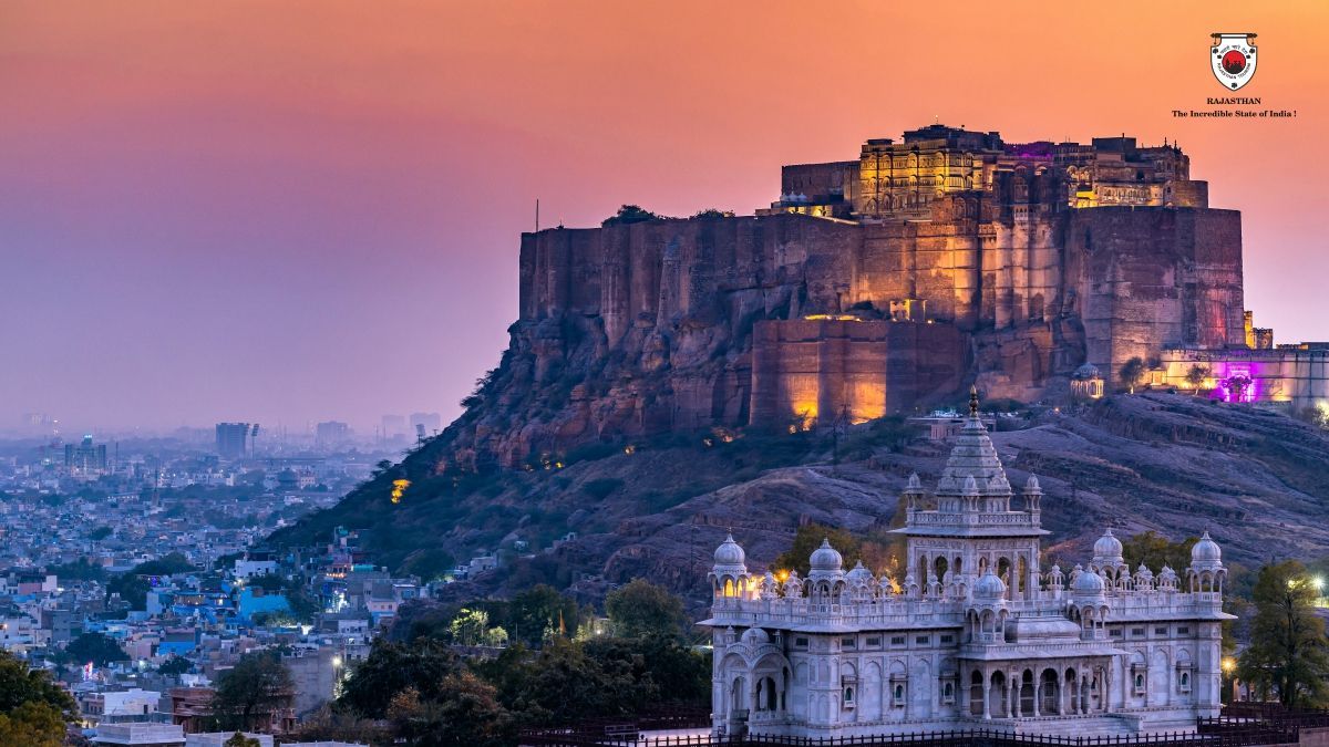 1200x675 One look at the Mehrangarh Fort and Jaswant Thada of Jodhpur and you will be spellbound by their beauty.. #Rajasthan #RajasthanTourism #IncredibleIndia #DekhoApnaDesh