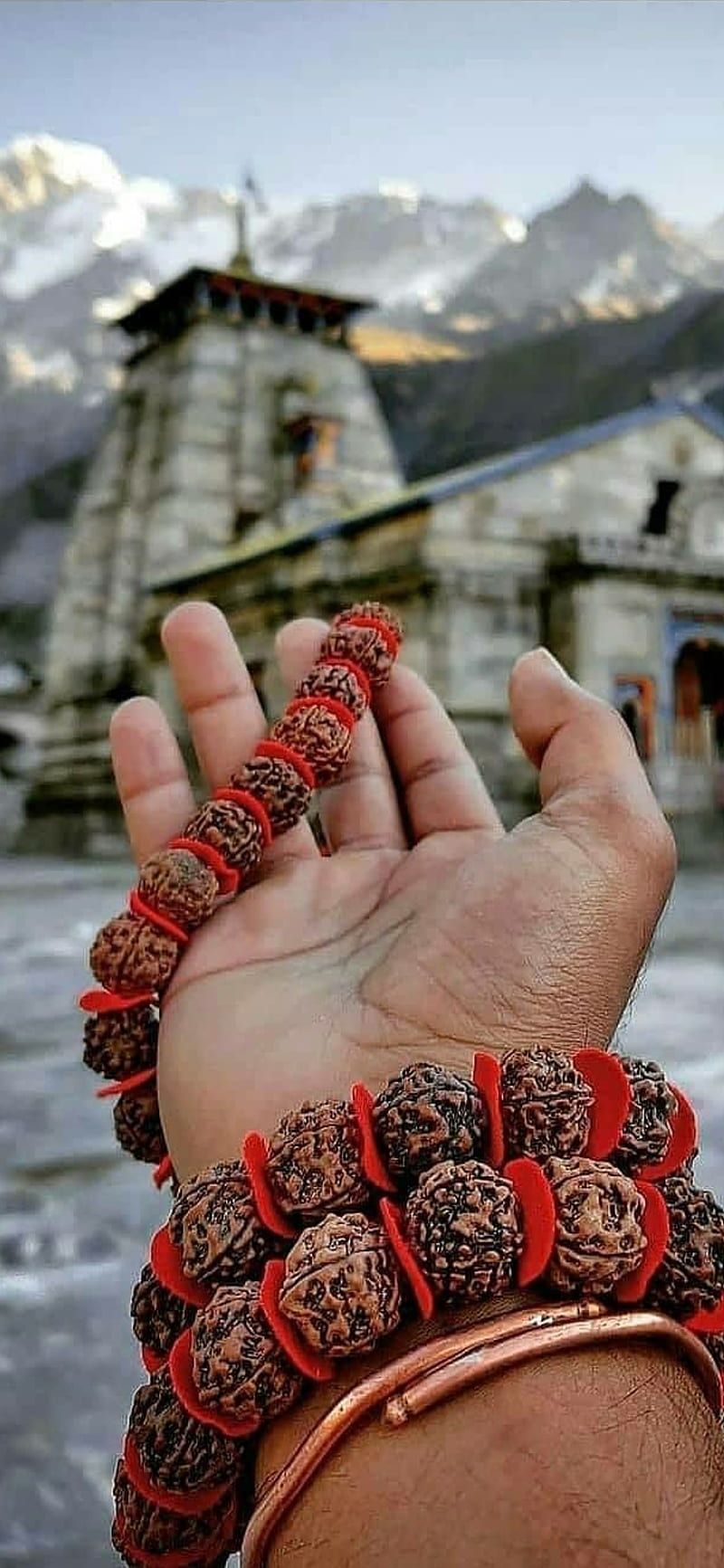 800x1733 Rudraksham, bholenath kedarnath, lord shiva, mahadev, pick up hand, rudraksh, HD phone wallpaper