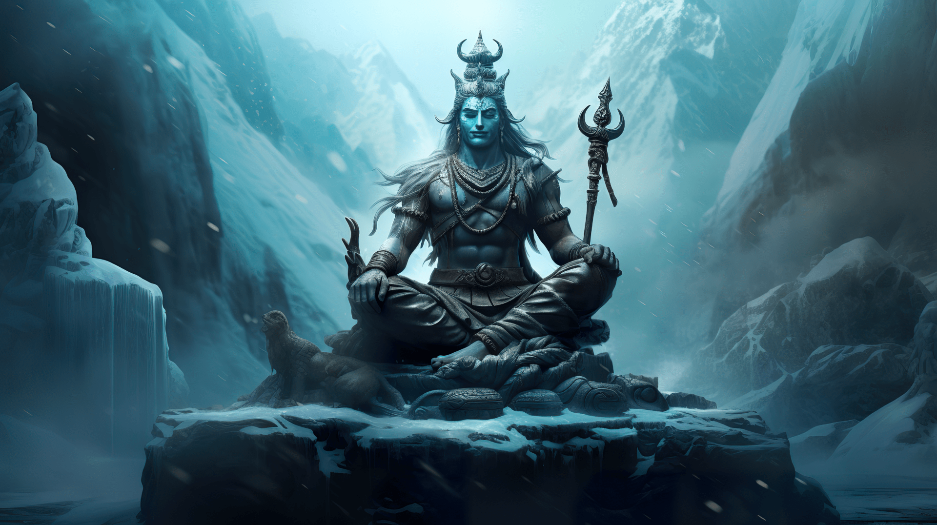 1920x1076 Mahadev Hinduism God Wallpaper