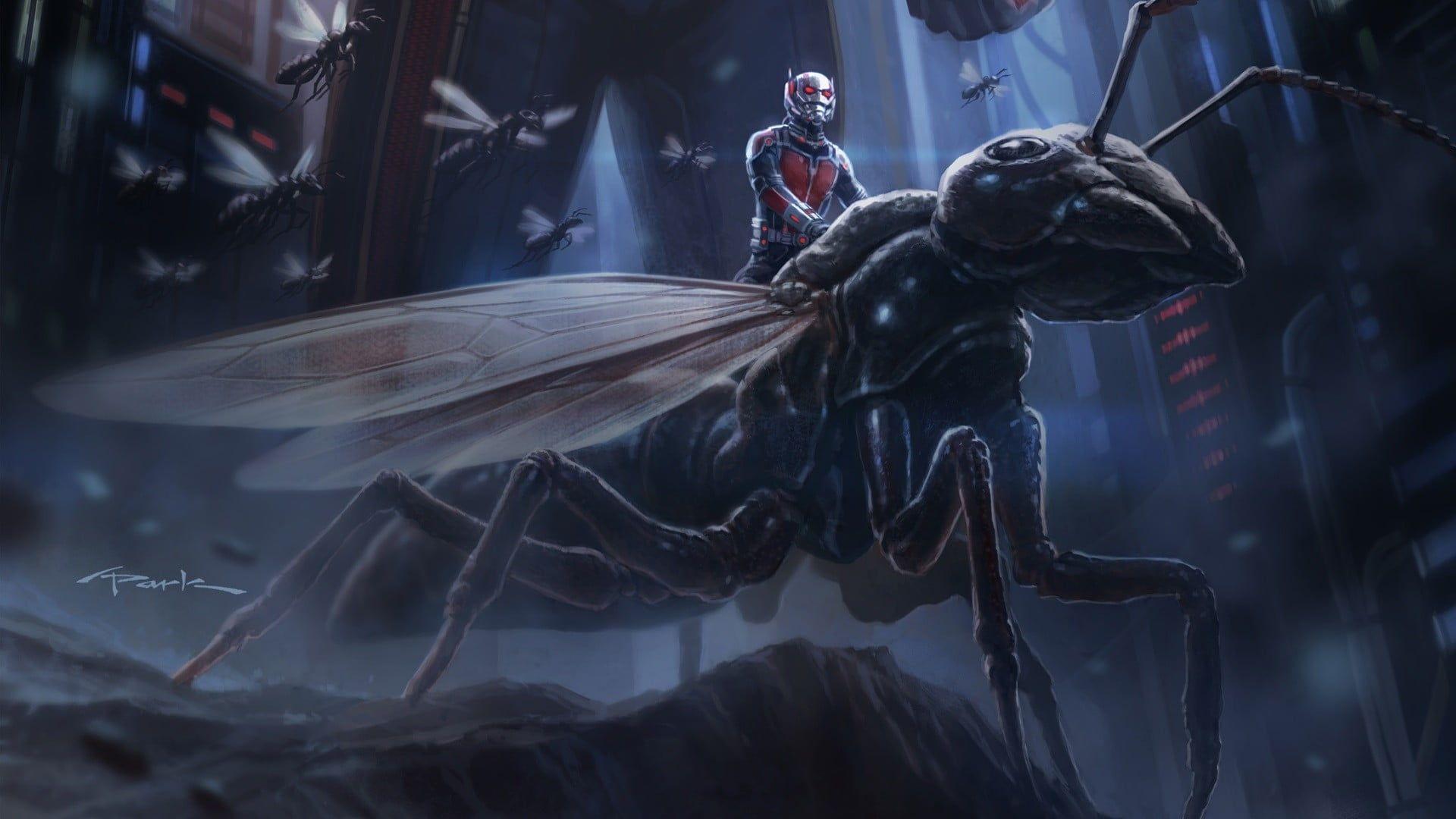 1920x1080 Antman And Wasp Illustration, Insect, Ant Man, Movies, Marvel
