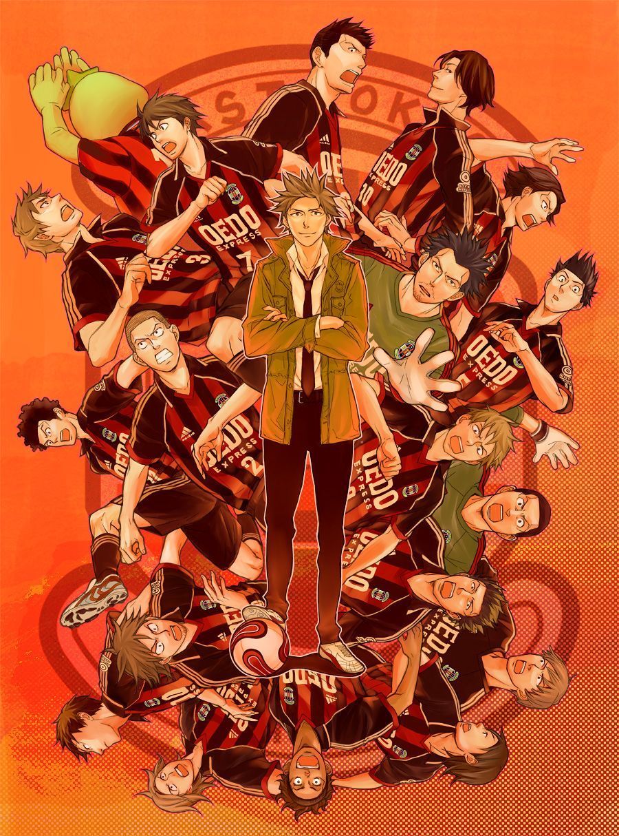 900x1214 Giant Killing Image by Pixiv Id 1147416 Anime Image Board