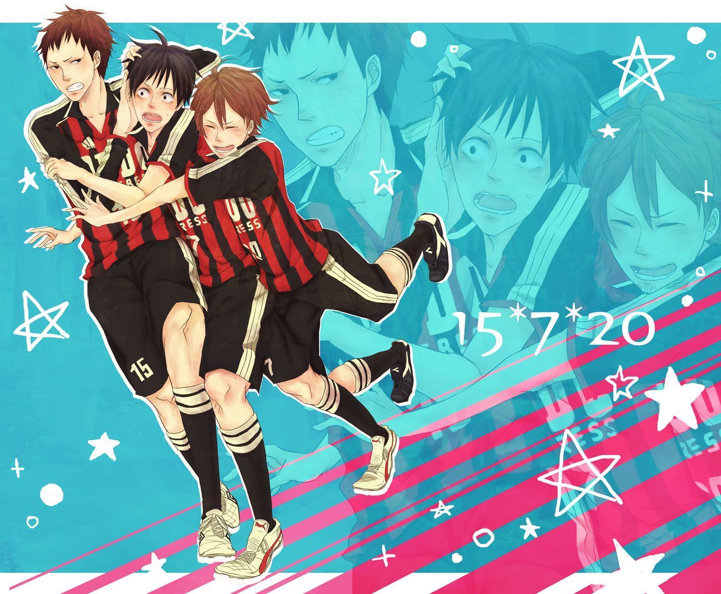 1425x1175 Giant Killing. Anime Image Board