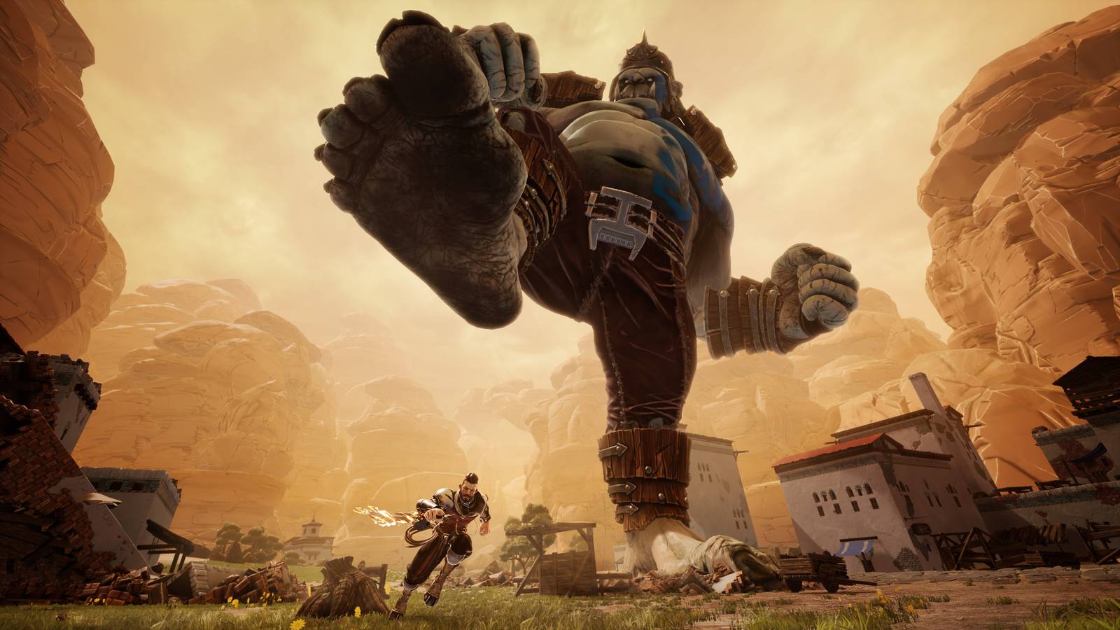 1600x900 Watch Extinction's Giant Killing Gameplay