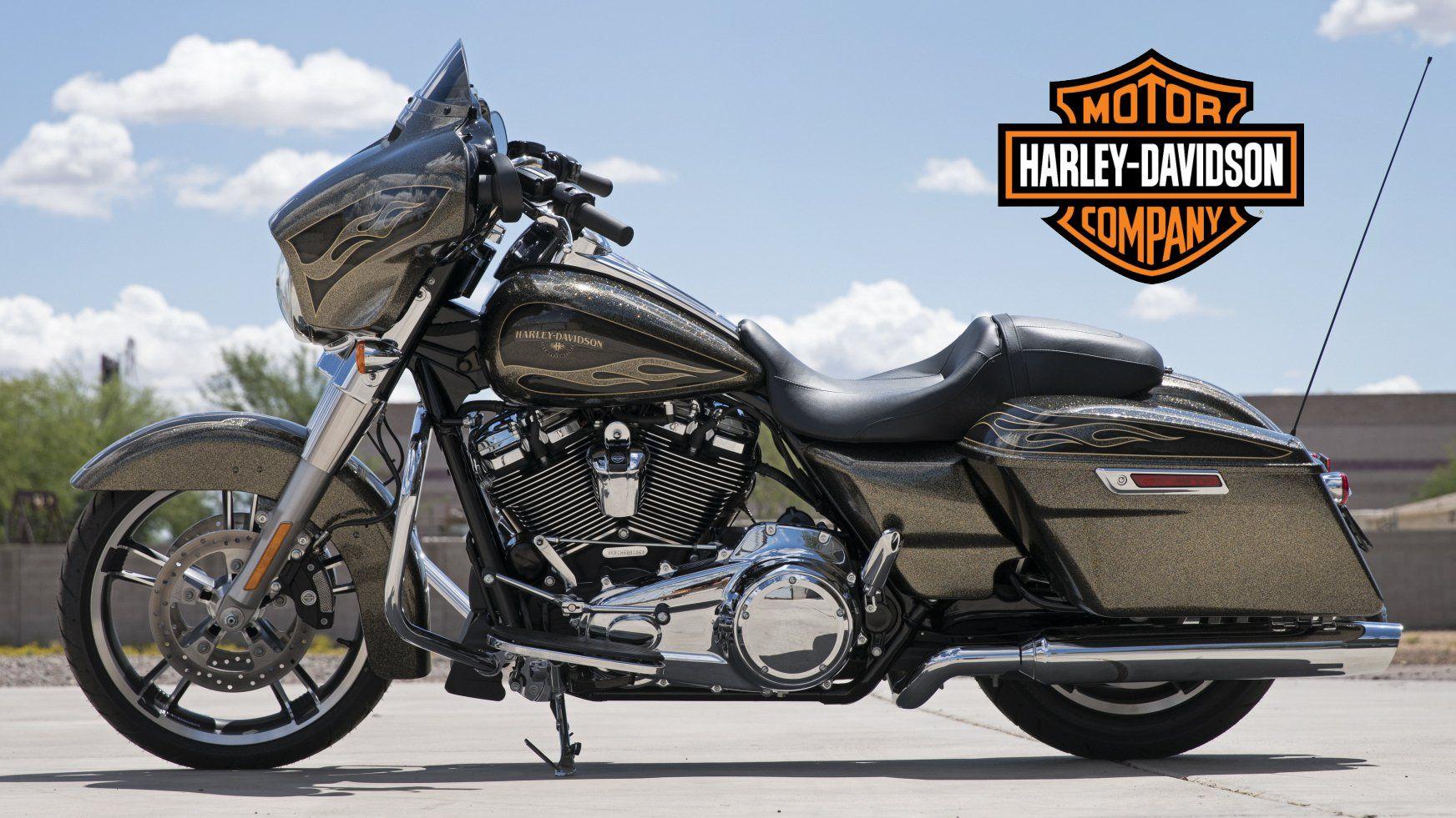 Harley davidson street glide обои