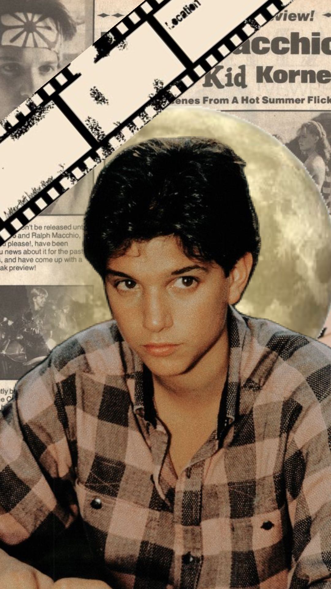 1080x1920 Check out mashupart's Shuffles Ralph Macchio, i'm using this for a pfp, but you can use it for a wallpaper or smth. #pfp #wallpaper