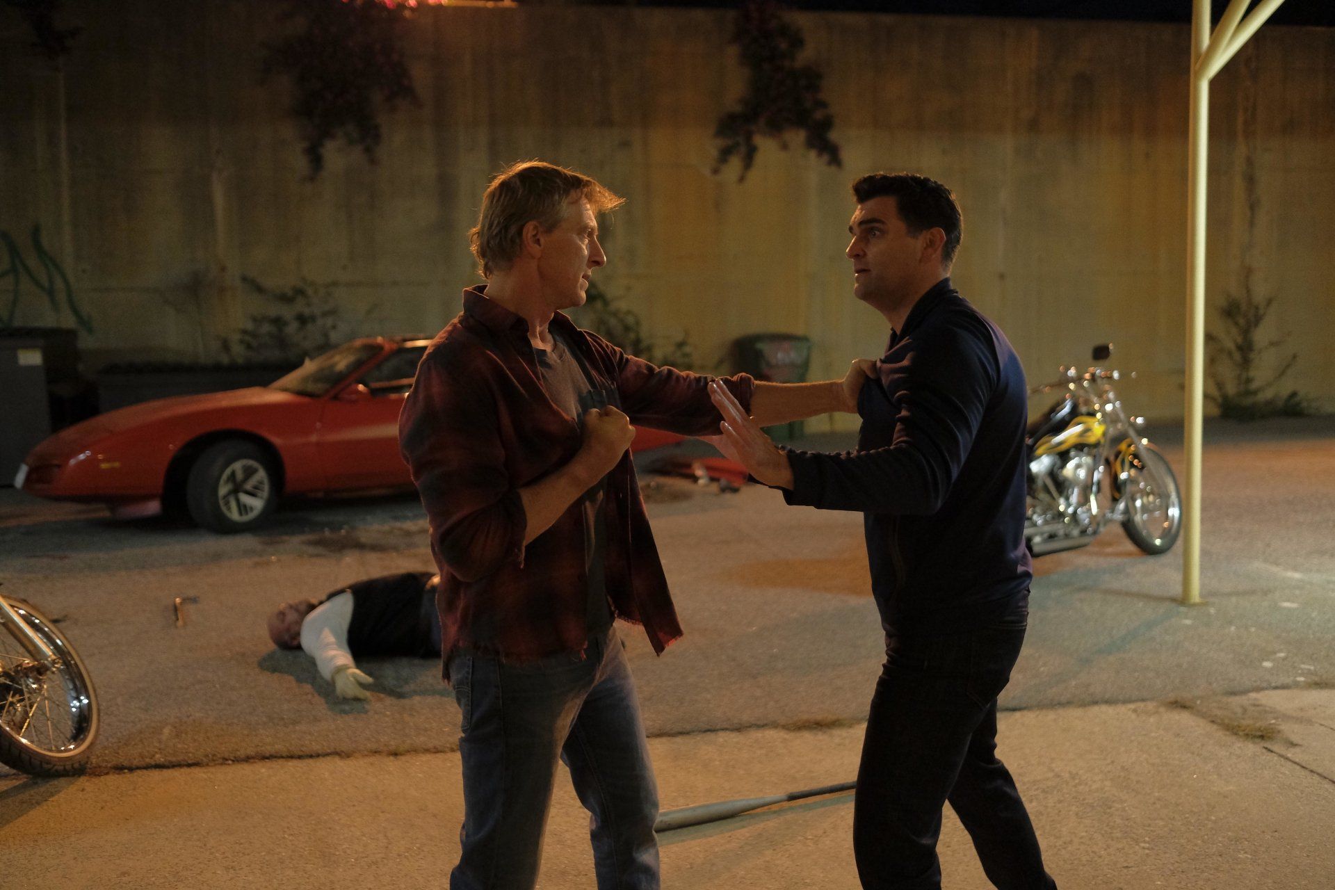 1920x1280 Download William Zabka Johnny Lawrence Ralph Macchio Daniel LaRusso TV Show Cobra Kai 4k Ultra HD