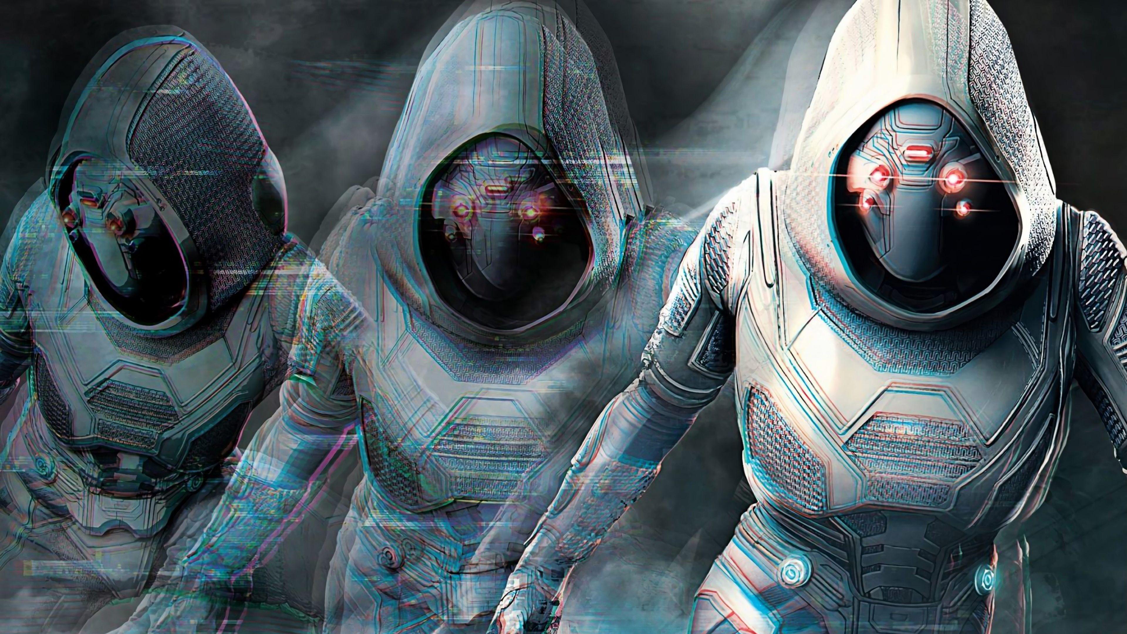 3840x2160 Best Anime Art Ghost Ant Man And The Wasp Movie 2018 Y121 Free