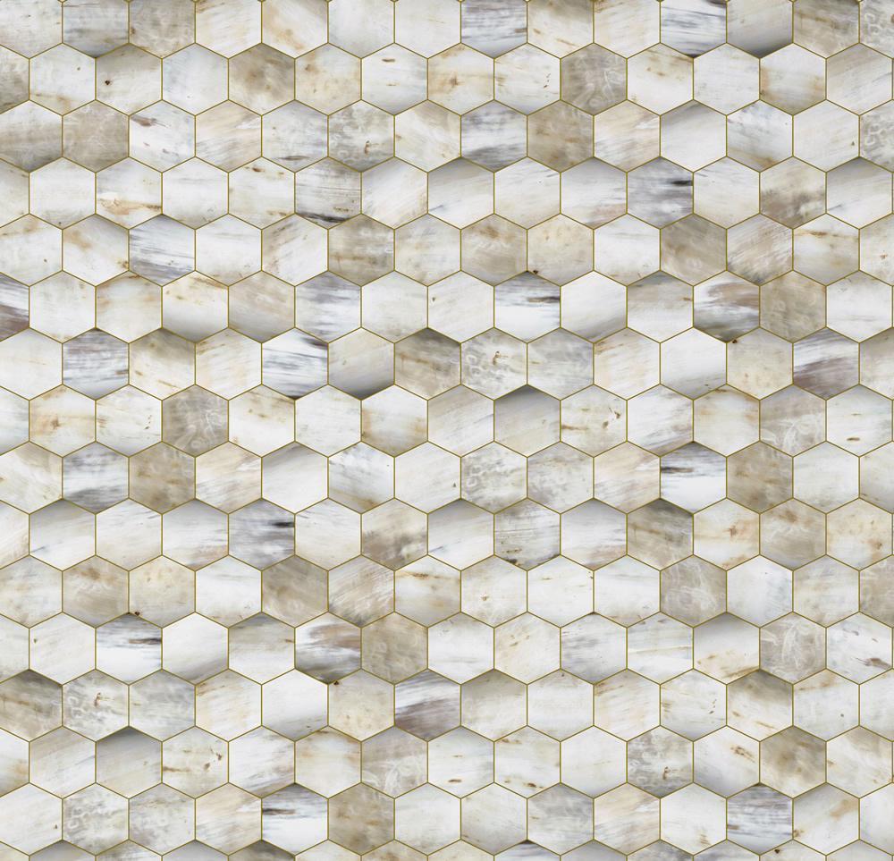 1000x963 Beehive Wallpaper by Mr & Mrs Vintage for NLXL Monochrome