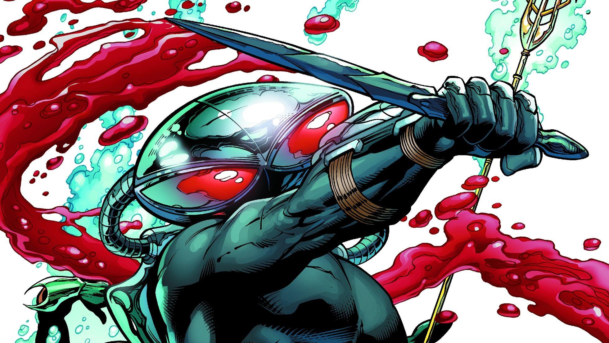 1962x1104 Black Manta HD Wallpaper