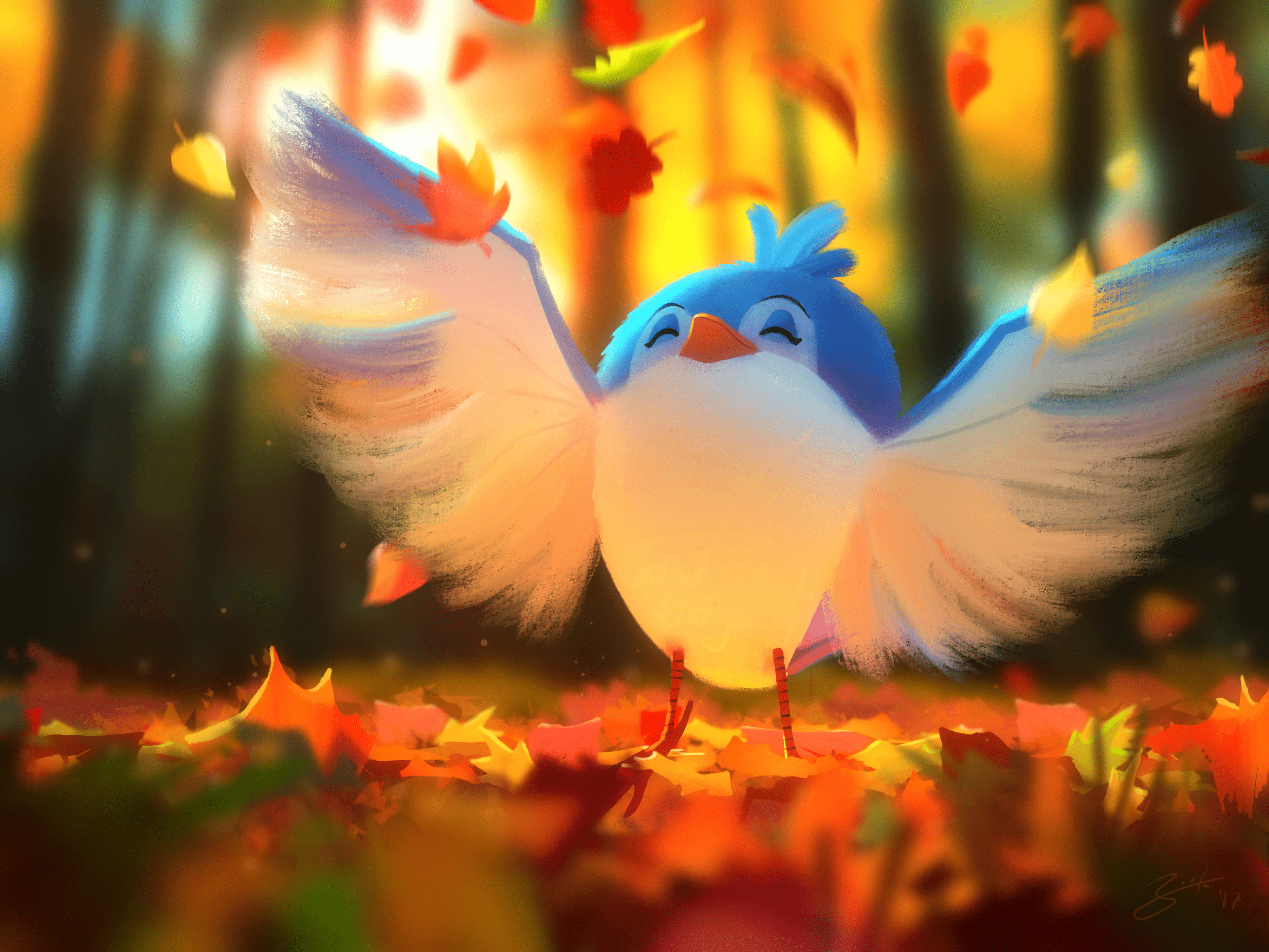 4000x3000 Cute birds image by Audrey Johnson on Artist Reference Assignment