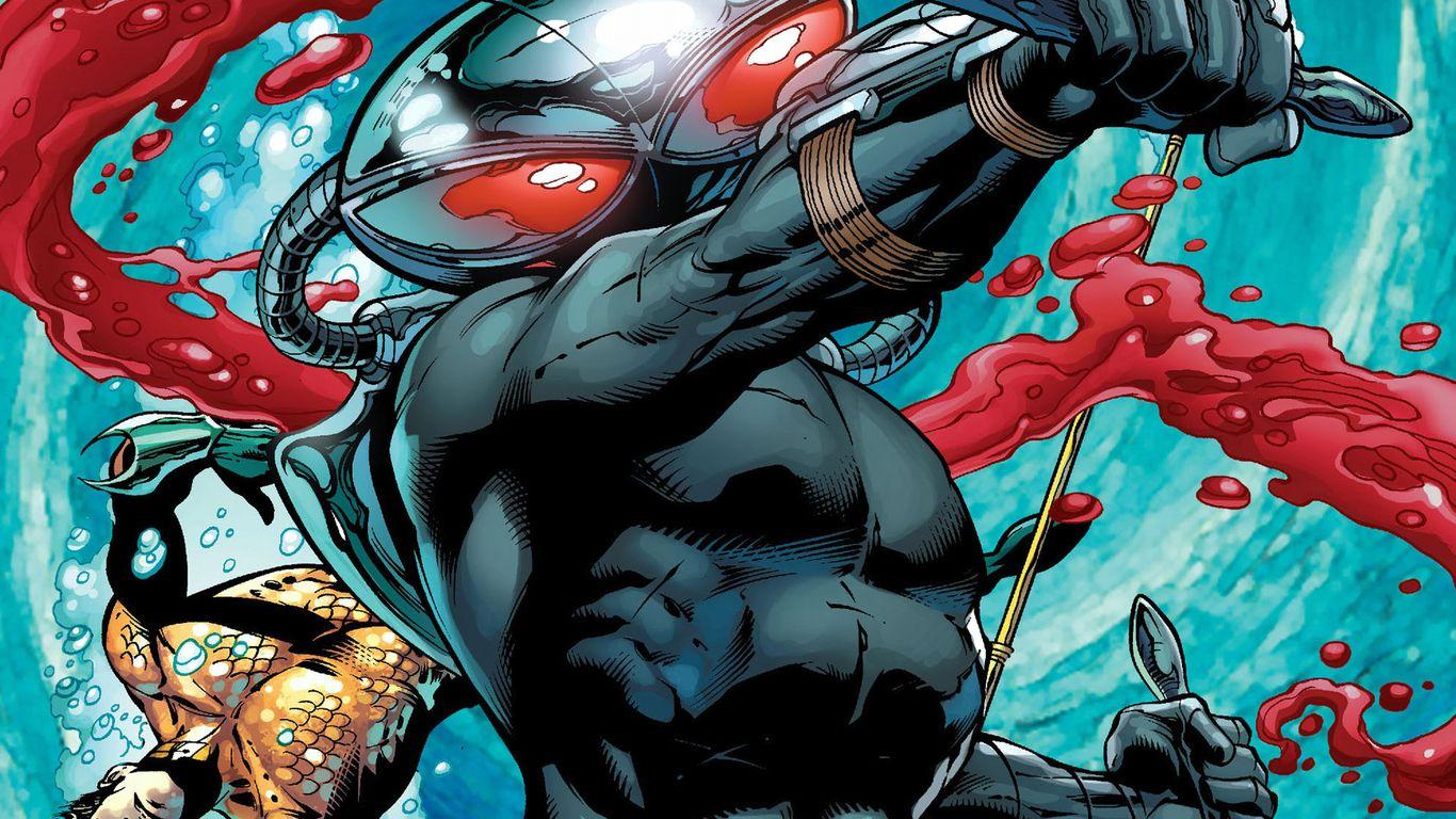 1366x768 Black Manta Is The Best Dc Villian Black Manta Wallpaper & Background Download