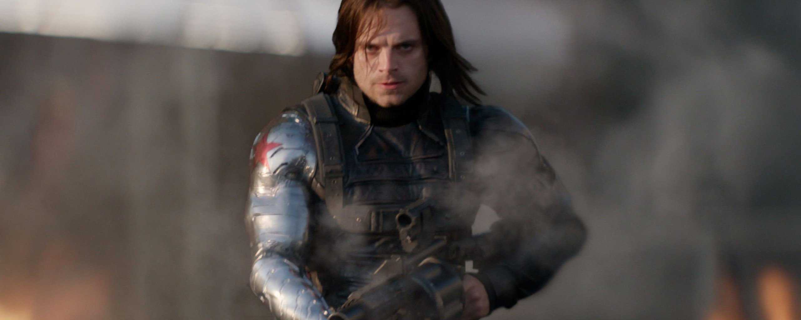 2560x1024 Bucky in Captain America Civil War HD Wallpaper (2560x1024)