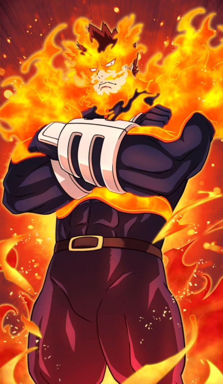 328736 Endeavor Minimalist My Hero Academia 4k  Rare Gallery HD  Wallpapers