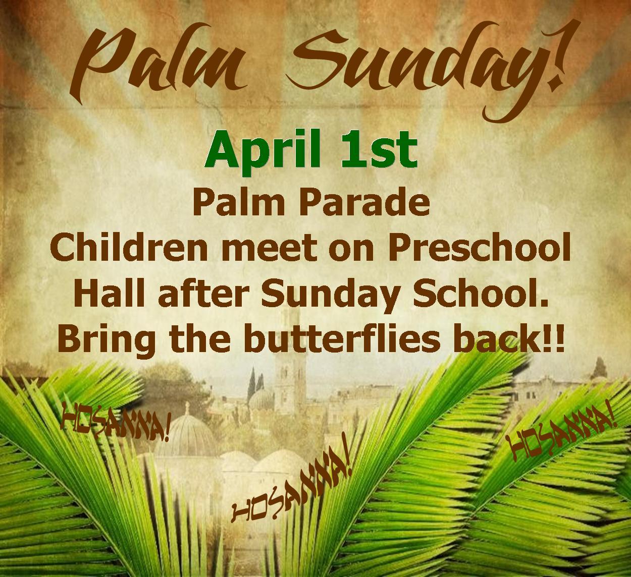 1250x1144 Free download gallery Palm Sunday greetings wallpaper Fun Gallery