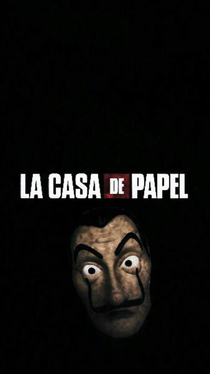 720x1280 Wallpaper La casa de papel # Dalí #LaCasaDePapel #mask #serie #tv