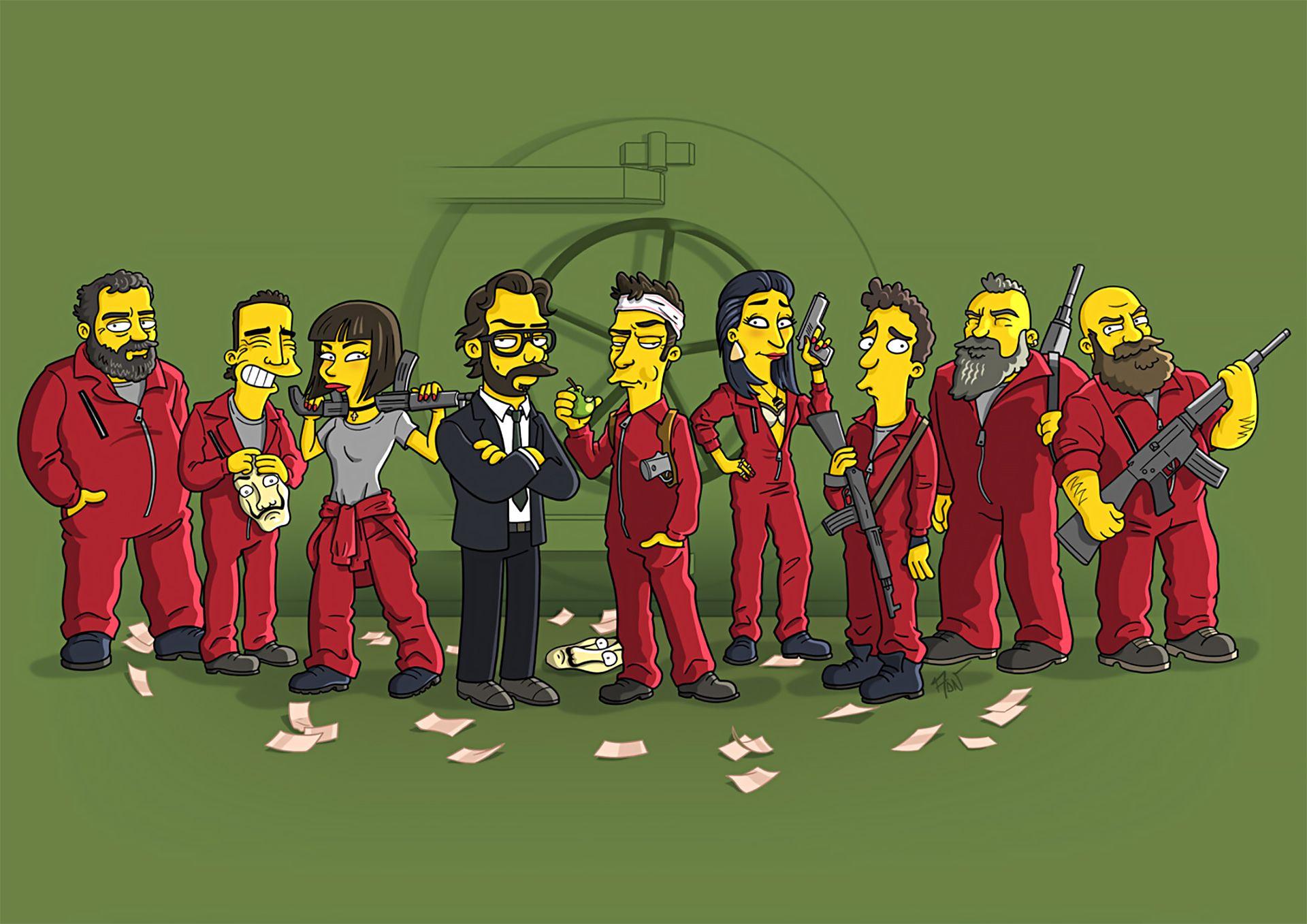 1920x1357 Money Heist Mask Wallpaper 4k