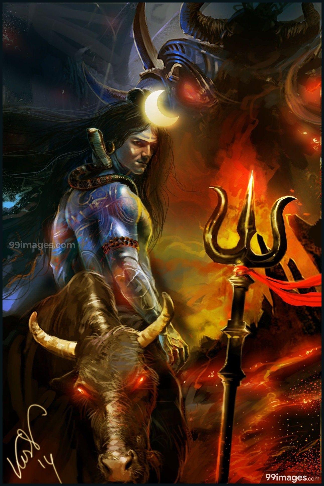 1292x1940 Lord Shiva Wallpaper HD