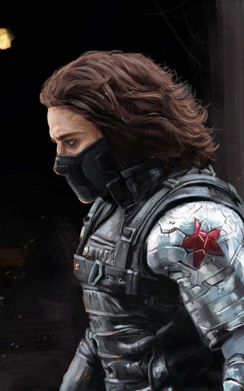800x1280 Bucky Barnes. Captain america, Chris evans, Winter soldier