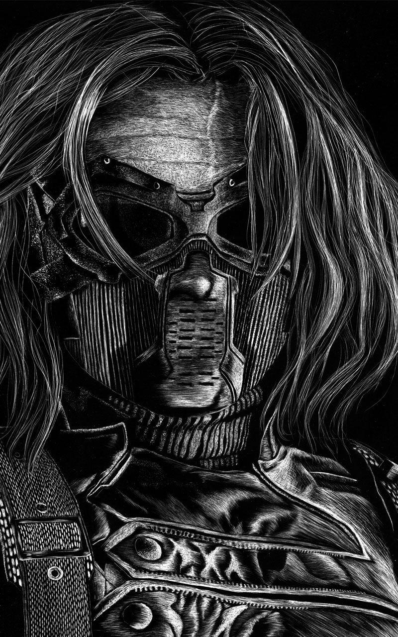 800x1280 Winter Soldier Bucky Barnes 4k HD Wallpaper 2020