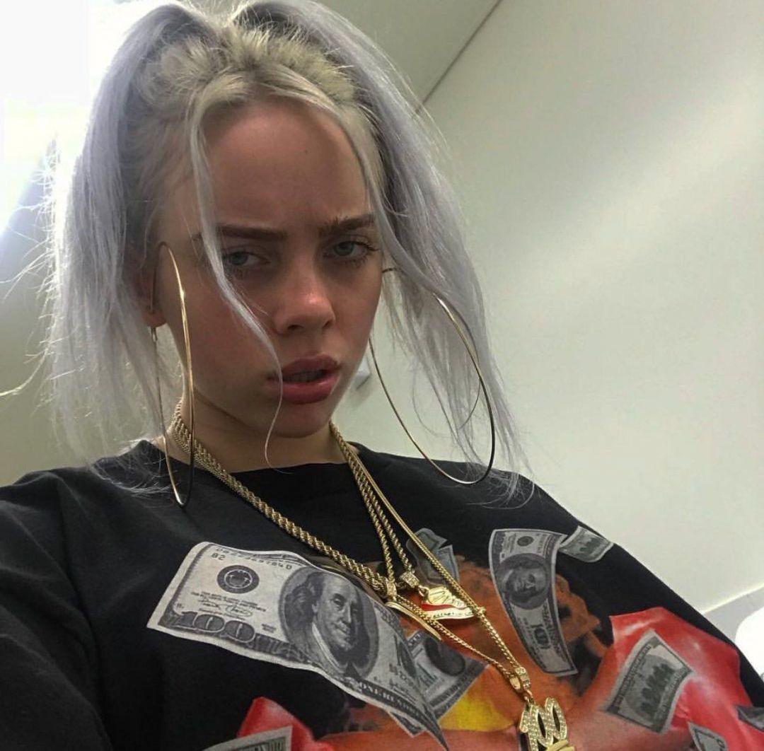 1080x1062 Aesthetic Billie Eilish Computer HD Wallpaper Desktop