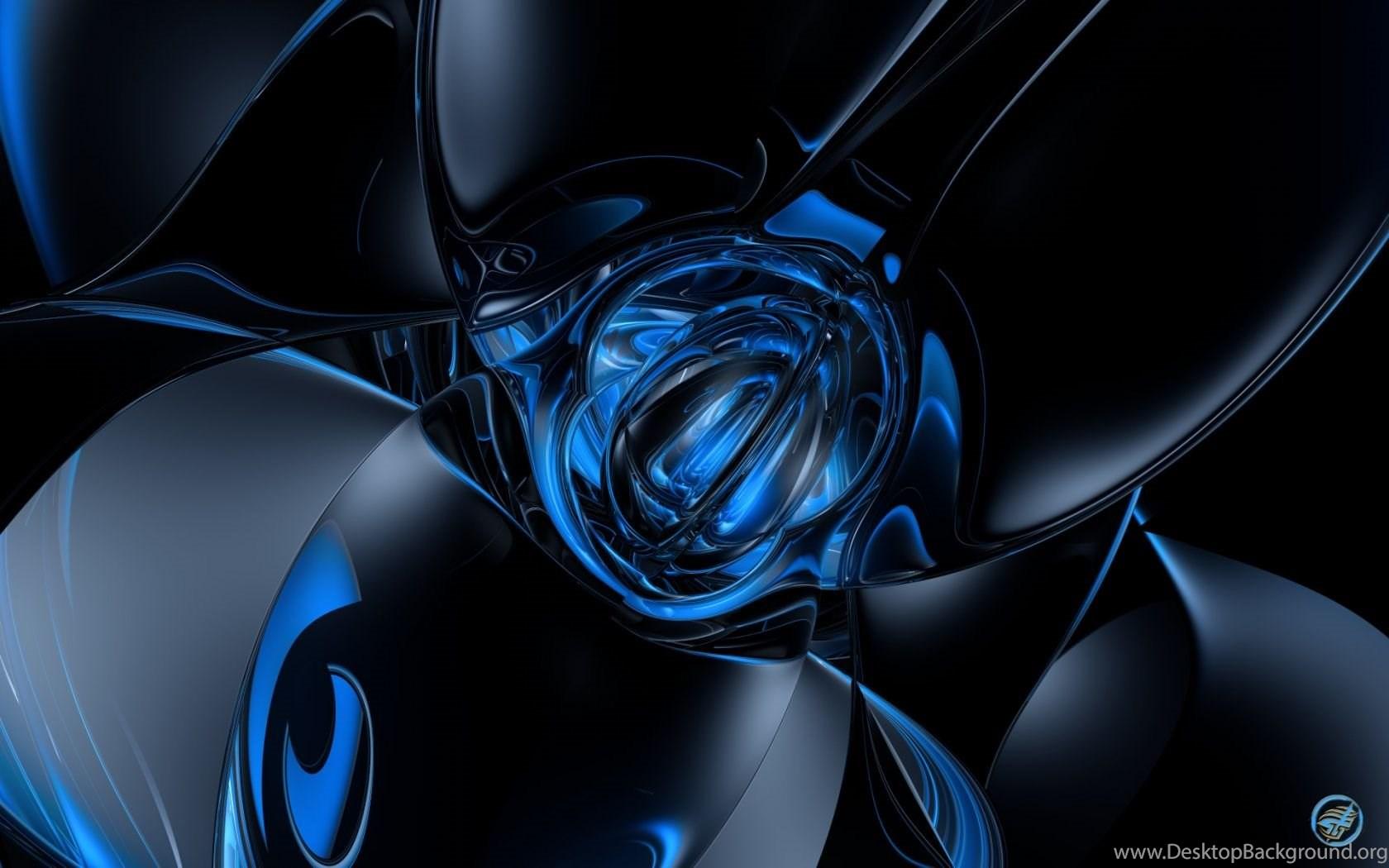 Black Blue 3D Wallpapers - Top Free Black Blue 3D Backgrounds ...