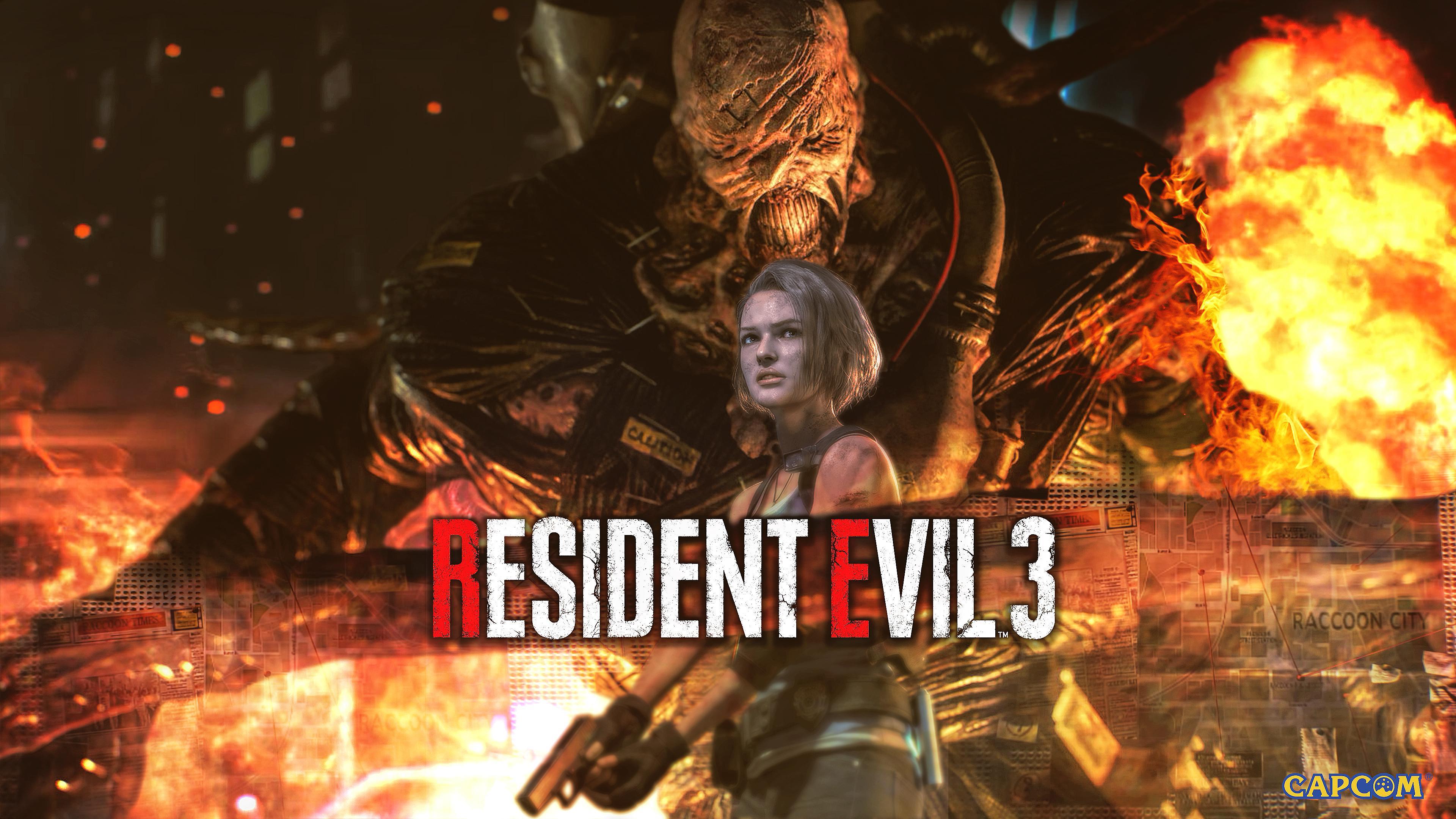 Resident Evil 3 Nemesis Wallpapers Top Free Resident Evil 3 Nemesis 