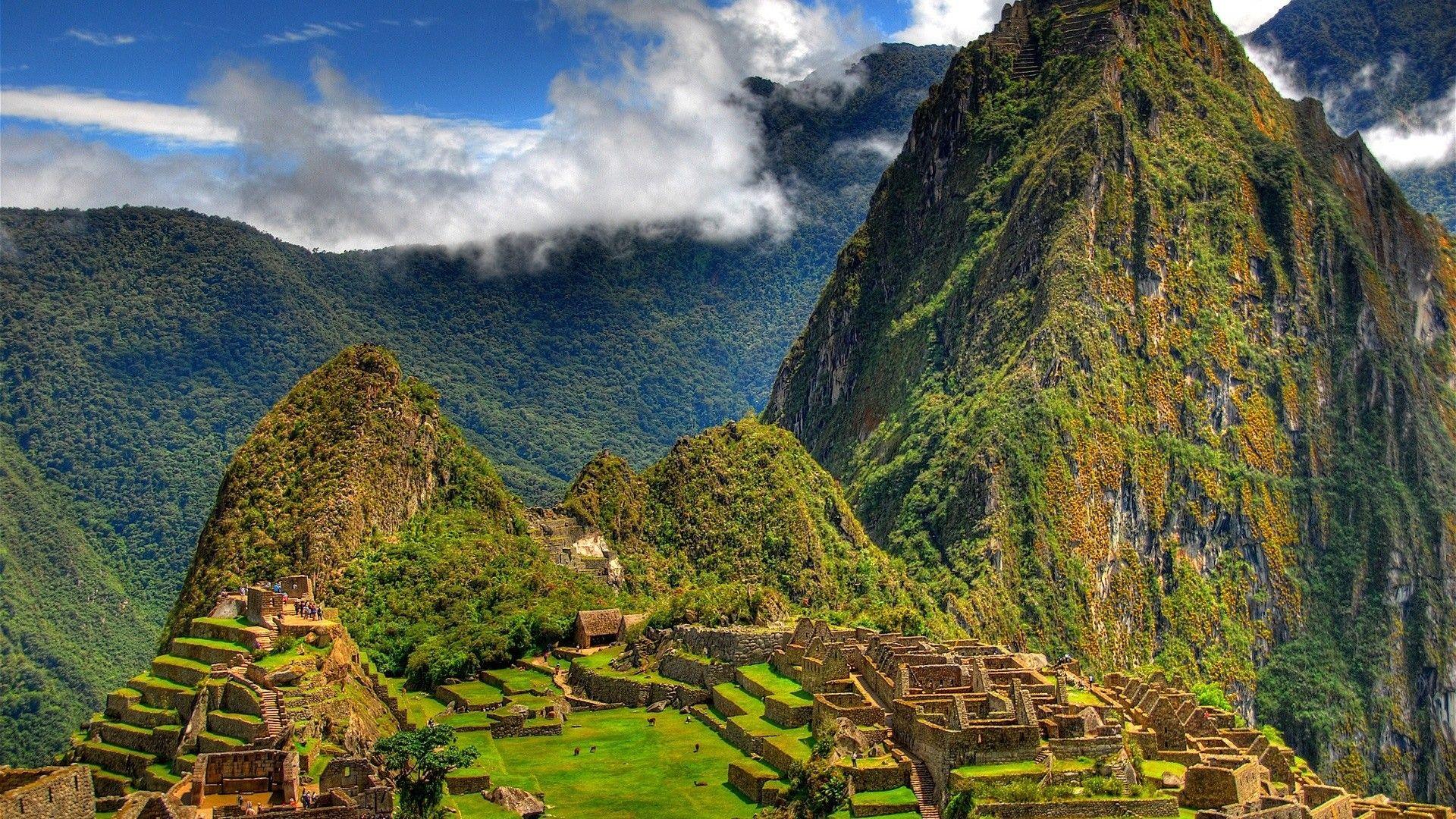 1920x1080 nature, spring, Machu Pichu, South America wallpaper