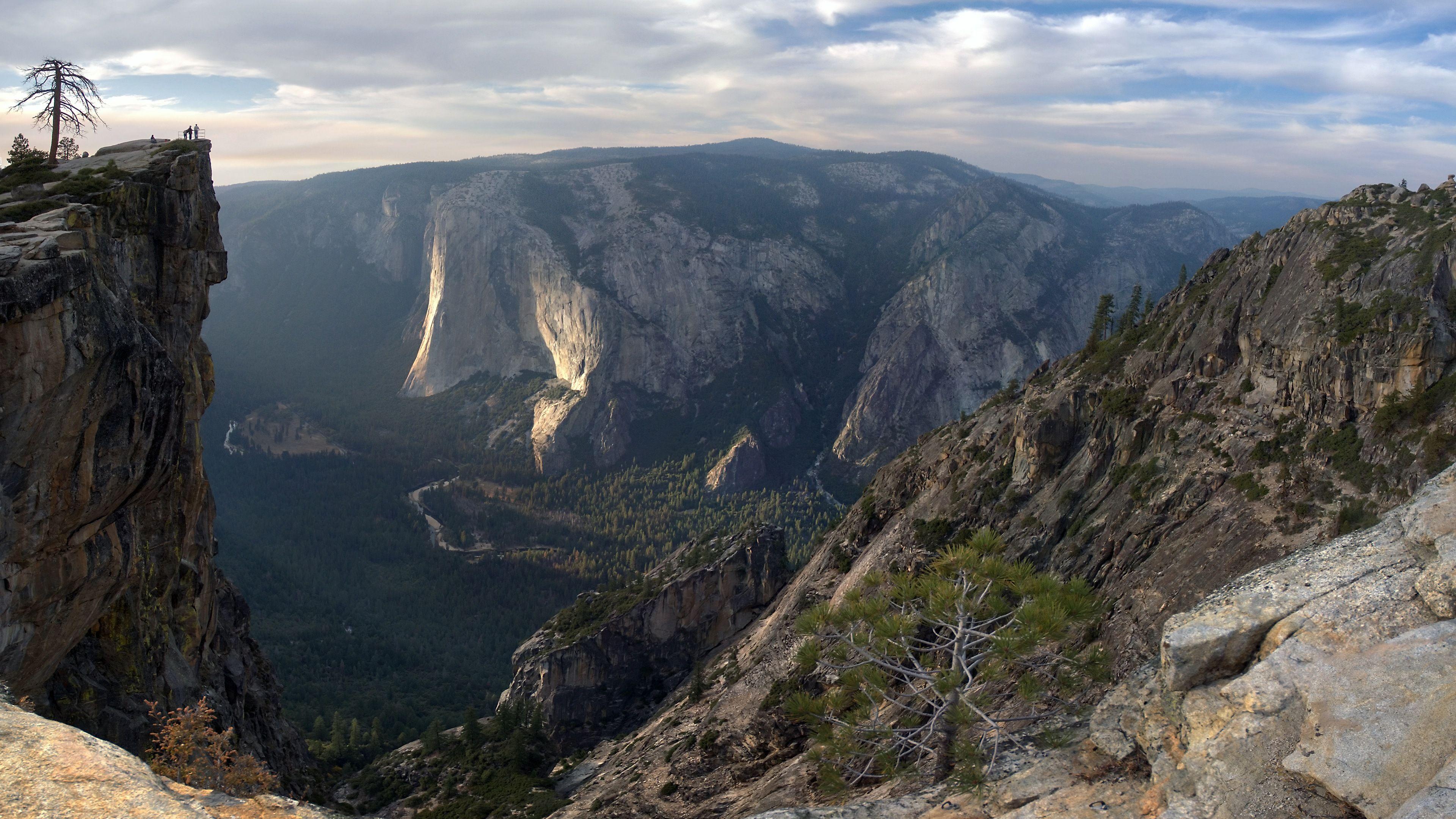 3840x2160 Taft Point Yosemite National Park 4K Desktop Wallpaper