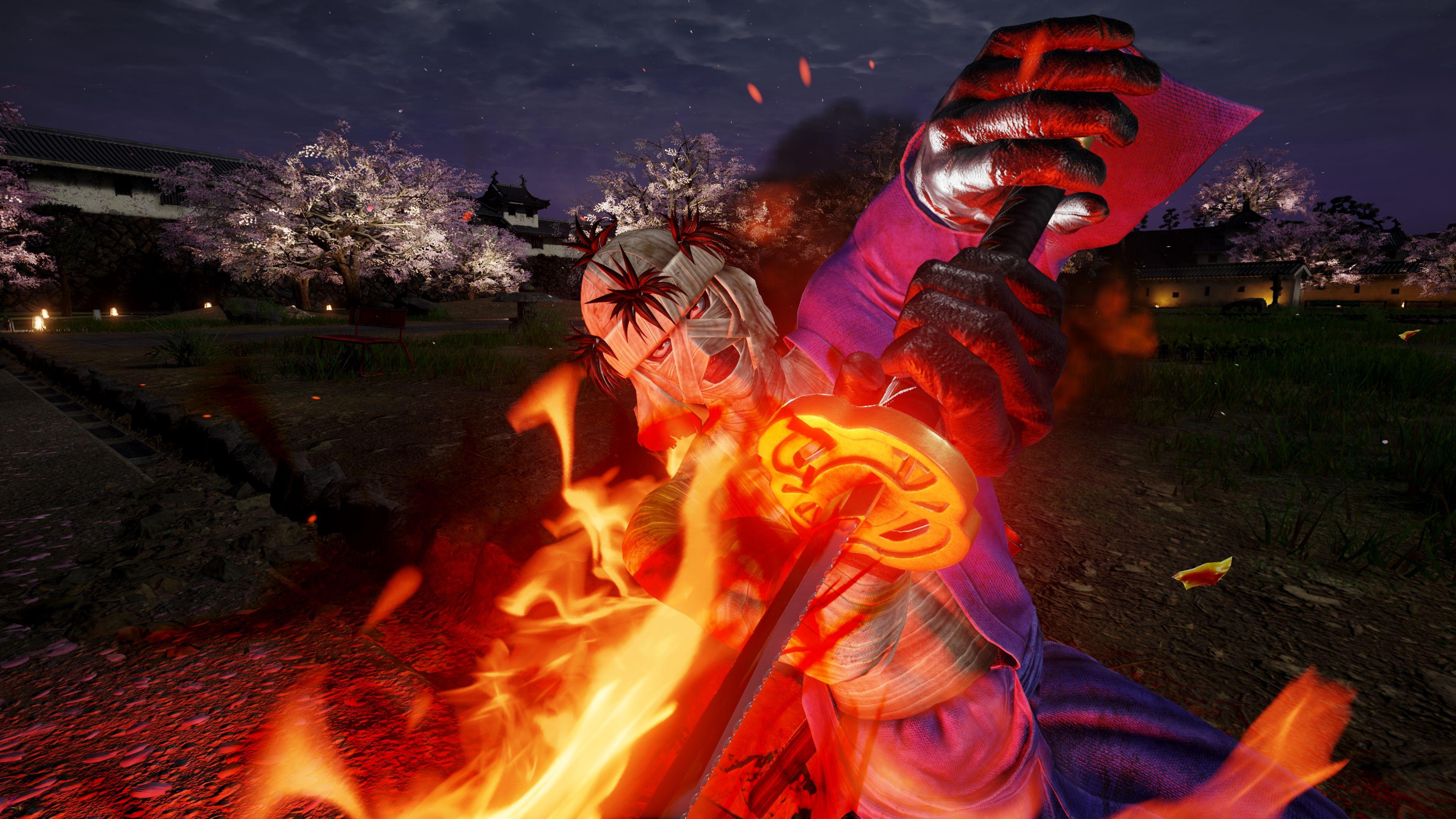 3840x2160 First Jump Force Rurouni Kenshin Screenshots Stay True to