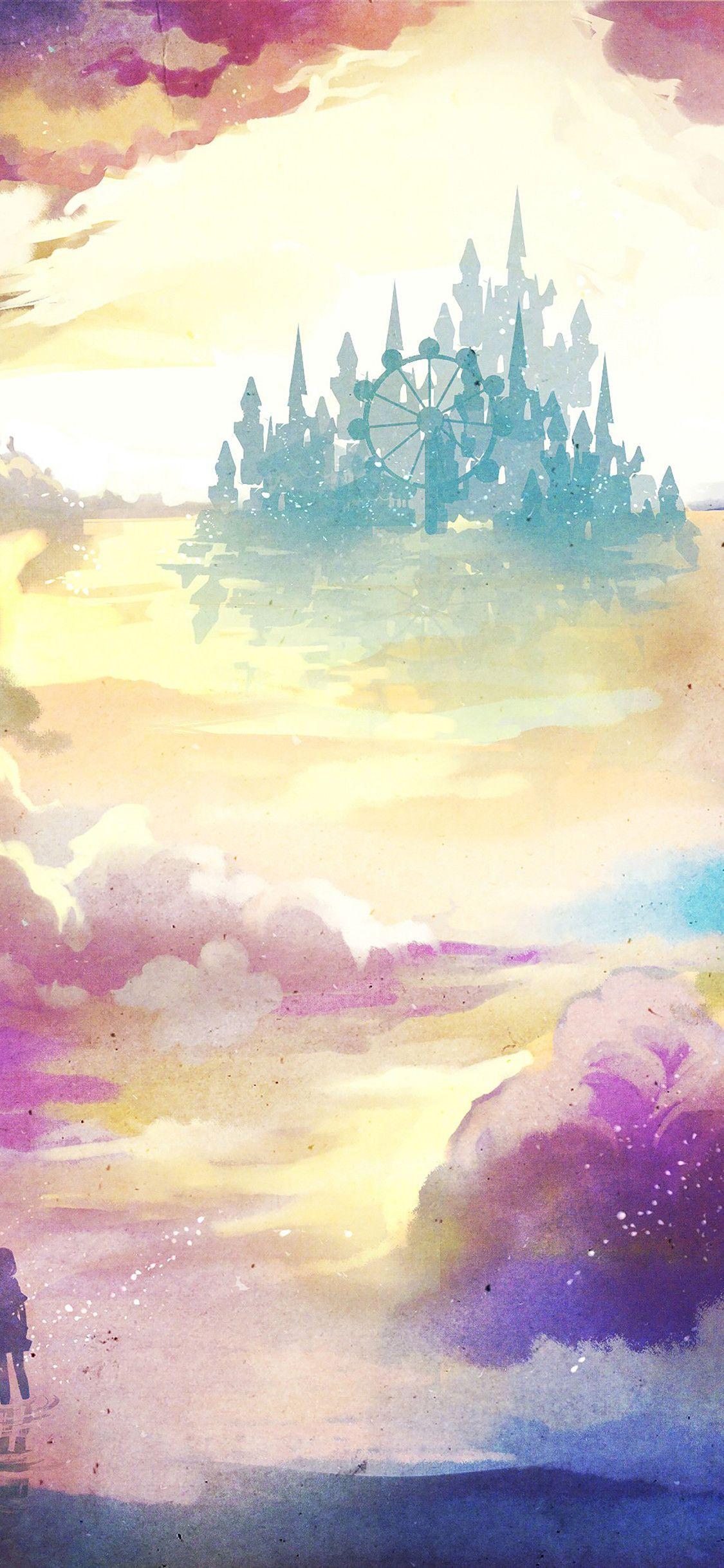 1125x2436 Watercolor iPhone Wallpaper #art #wallpaper