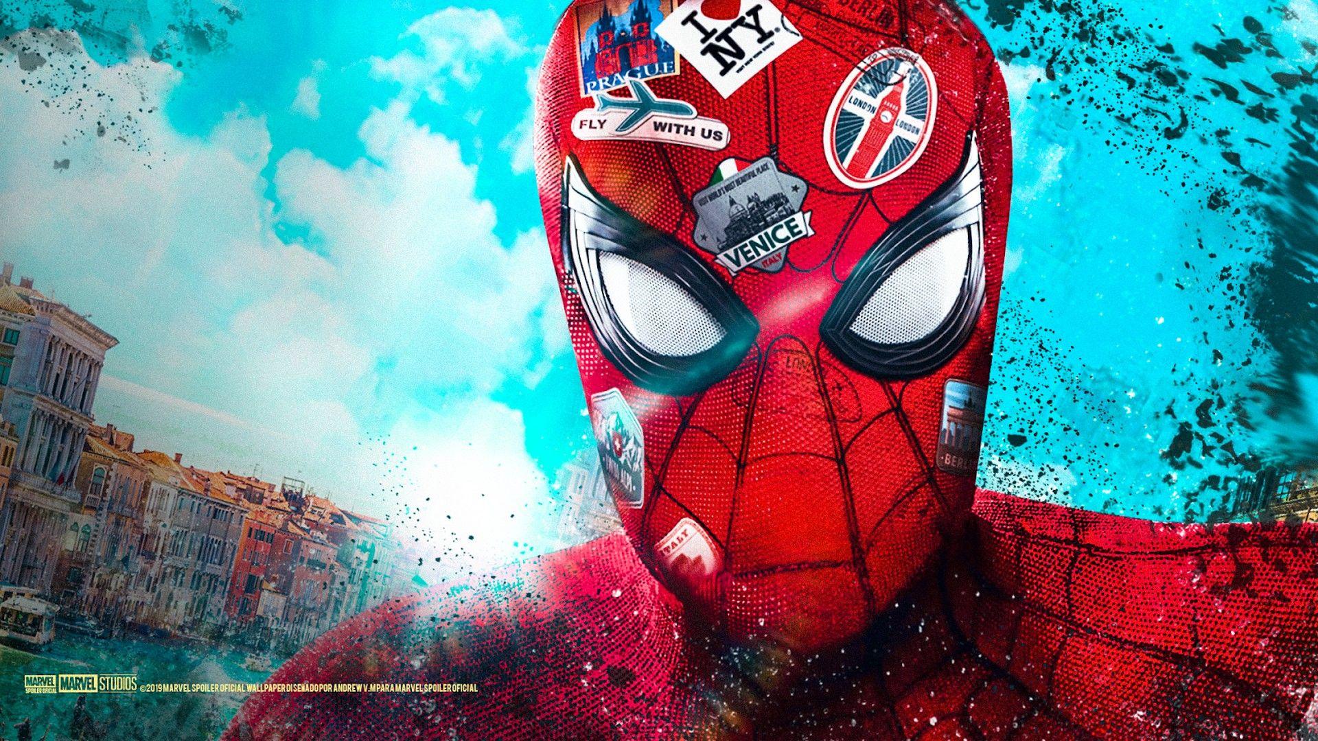 1920x1080 Spider Man 2019 Far From Home Poster Wallpaper Movie Poster