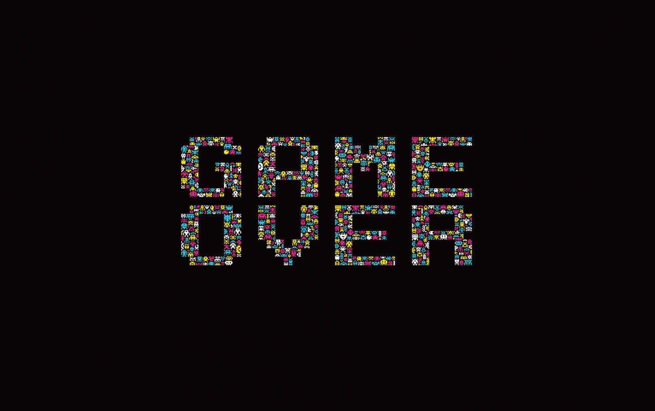 1280x804 Game Over Poster wallpaper. Game Over Poster